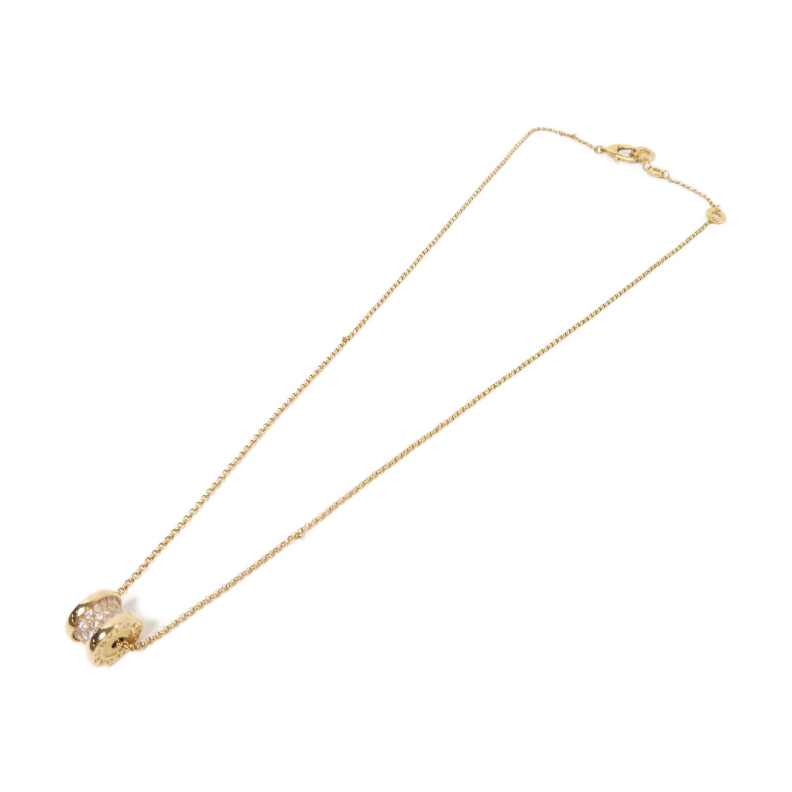 BVLGARI 18K玫瑰金B-zero1 Necklace項鍊