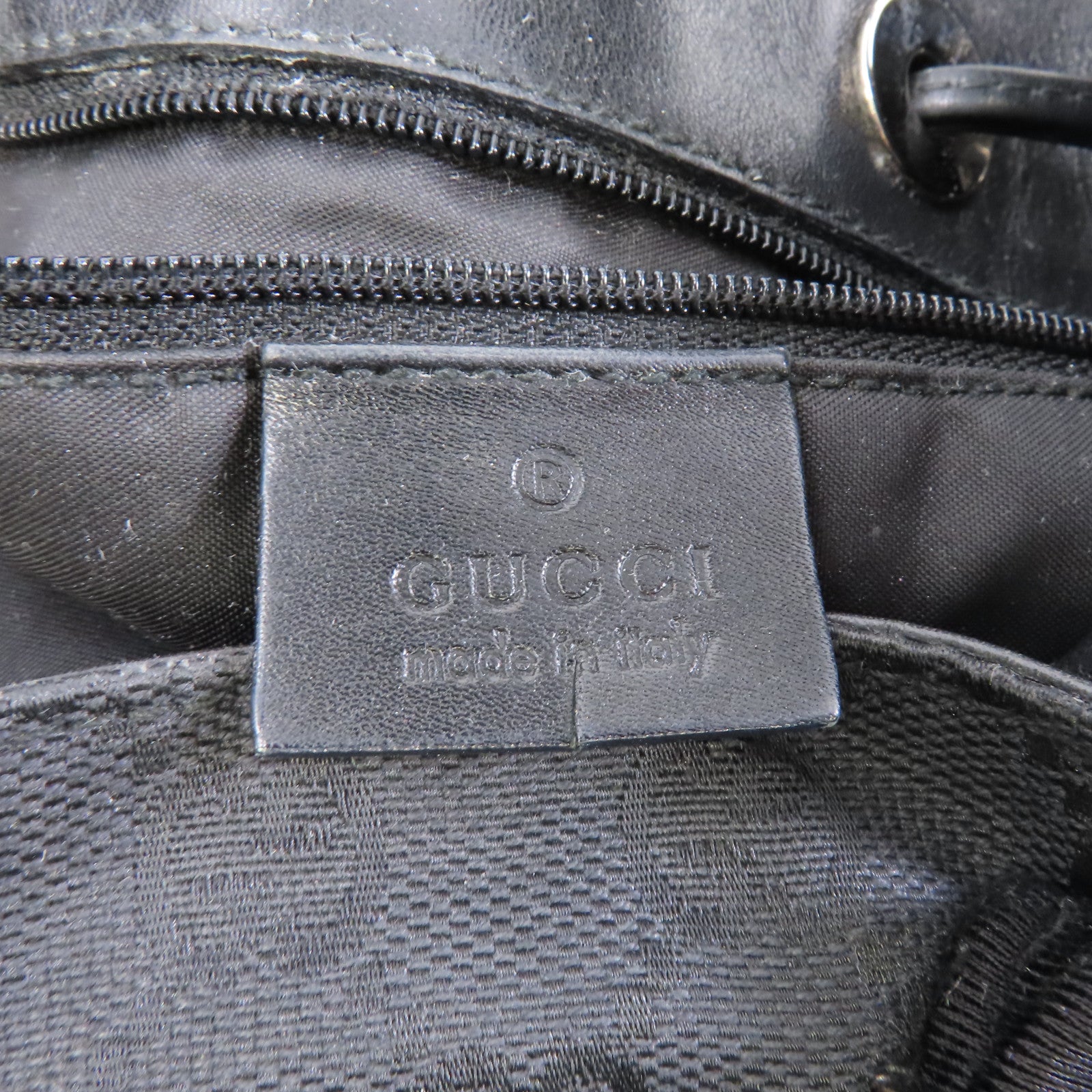 GUCCI 【激減優惠】帆布Shoulder Bag銀扣肩背袋