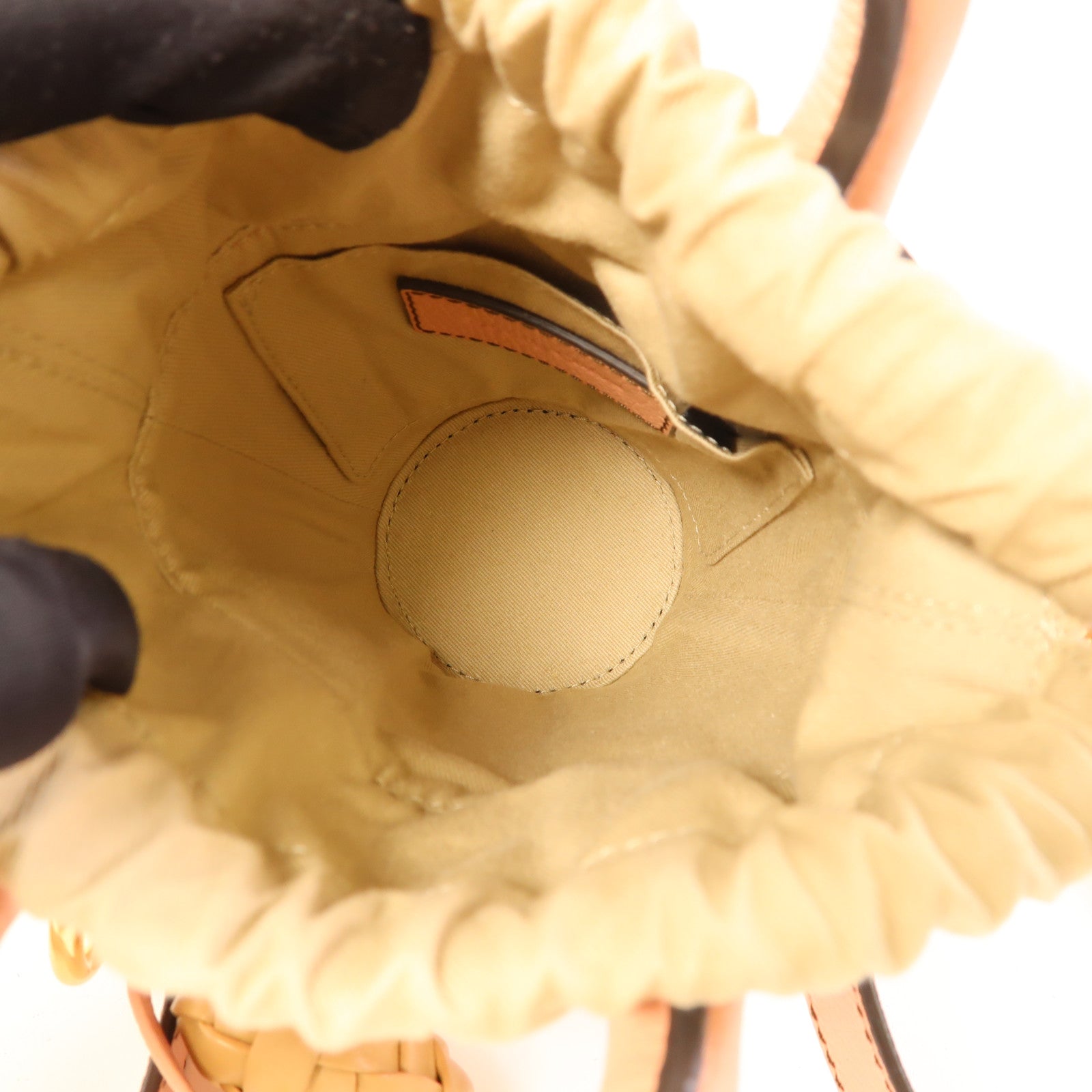 Chloe 牛皮皮革2 Way Shoulder金扣手挽肩背兩用袋