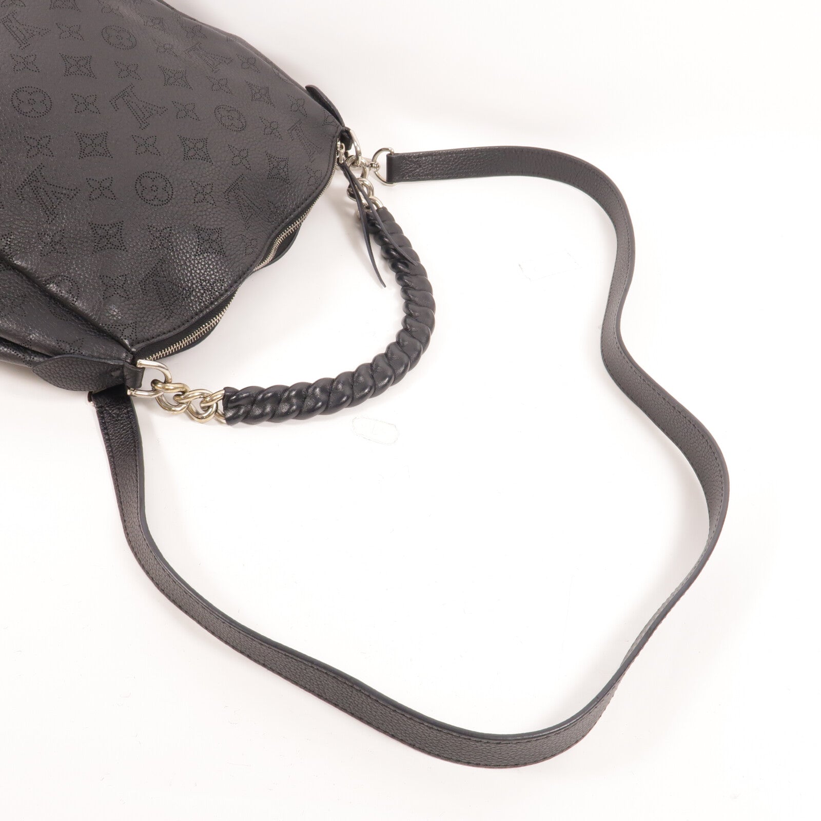 LOUIS VUITTON Monogram Mahina Babylone Chain BB手挽肩背兩用袋