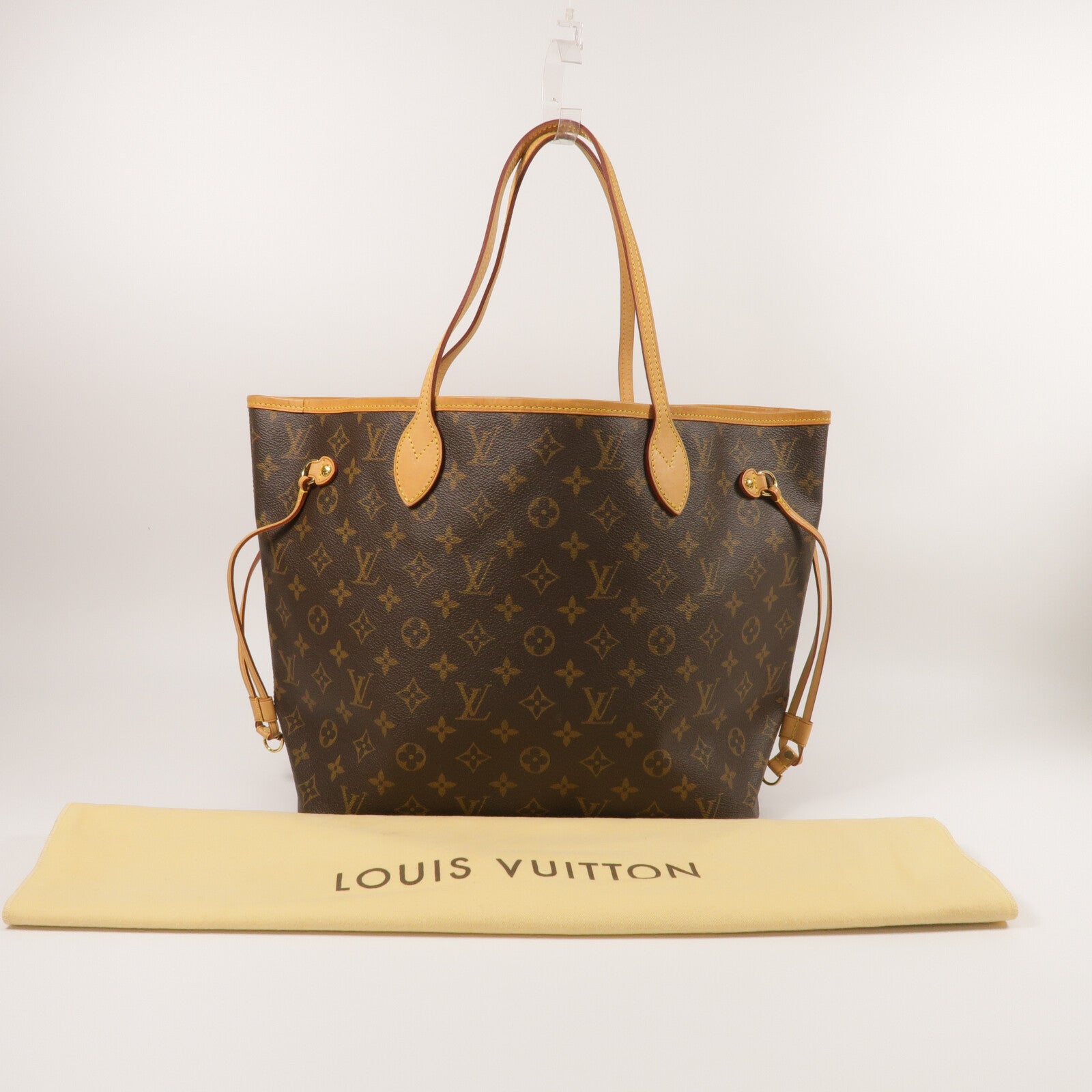 LOUIS VUITTON Monogram Neverfull MM手挽袋