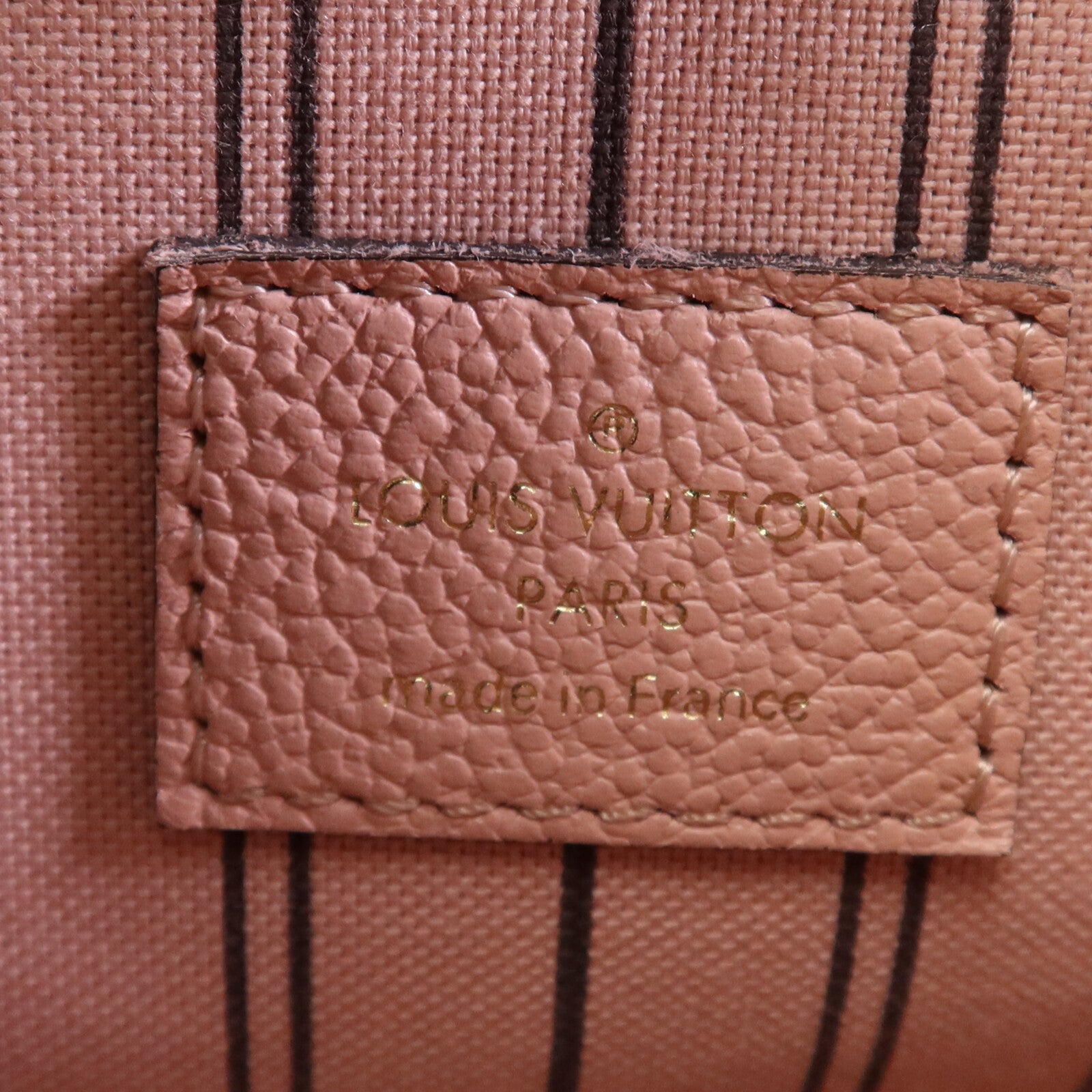 LOUIS VUITTON Monogram Empreinte Pochette Metis金扣手挽肩背兩用袋