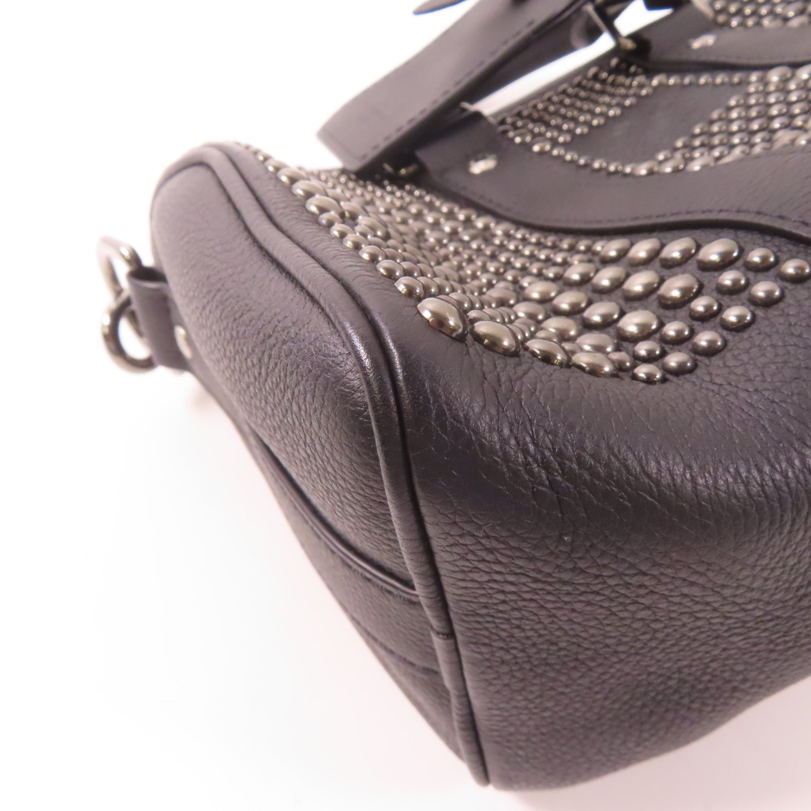 LOUIS VUITTON【激減優惠】 牛皮皮革Keepall Bandouliere 25手挽肩背兩用袋黑色