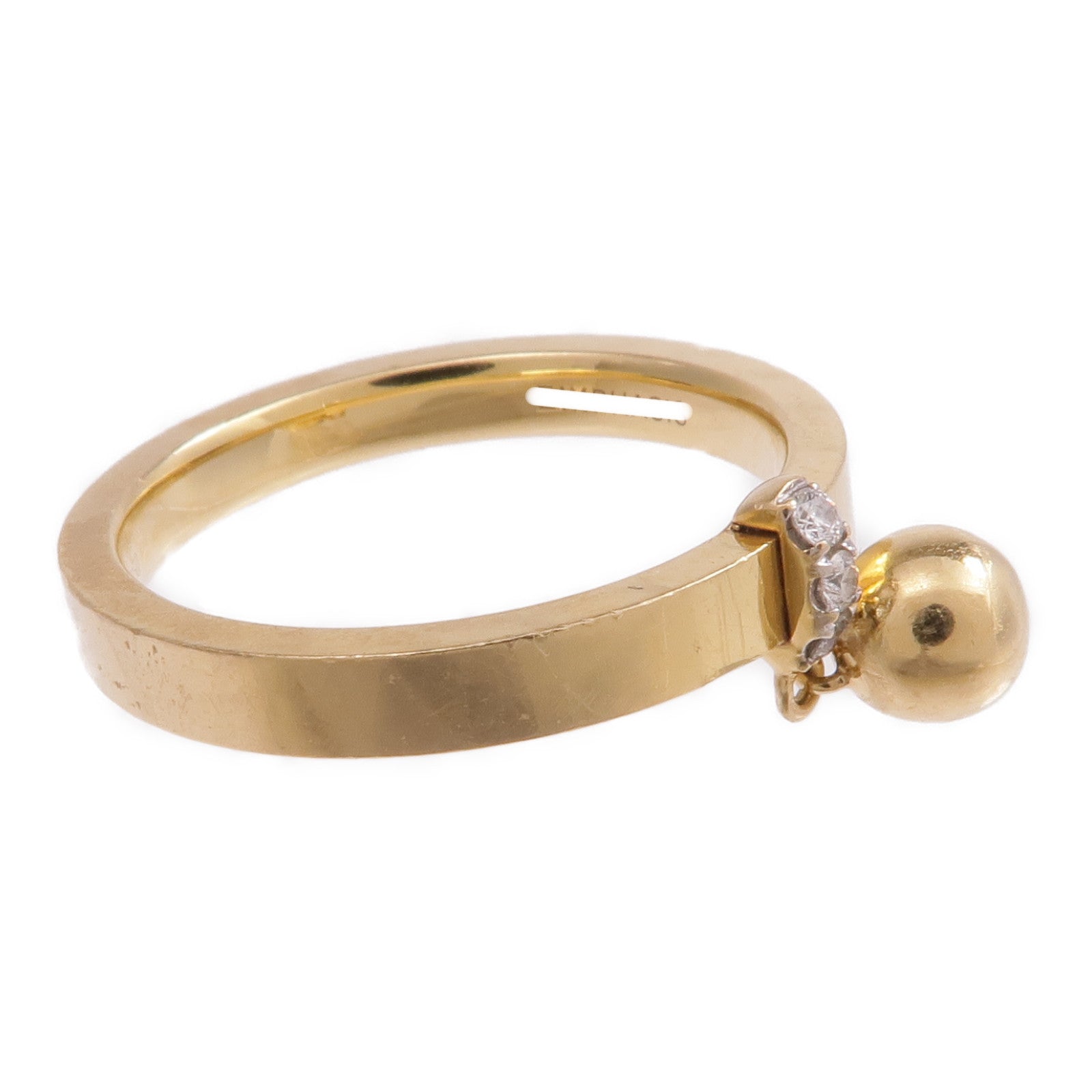 JEWELRY 【激減優惠】18K黃金/18K白金Diamond Ring鑽石戒指US#6