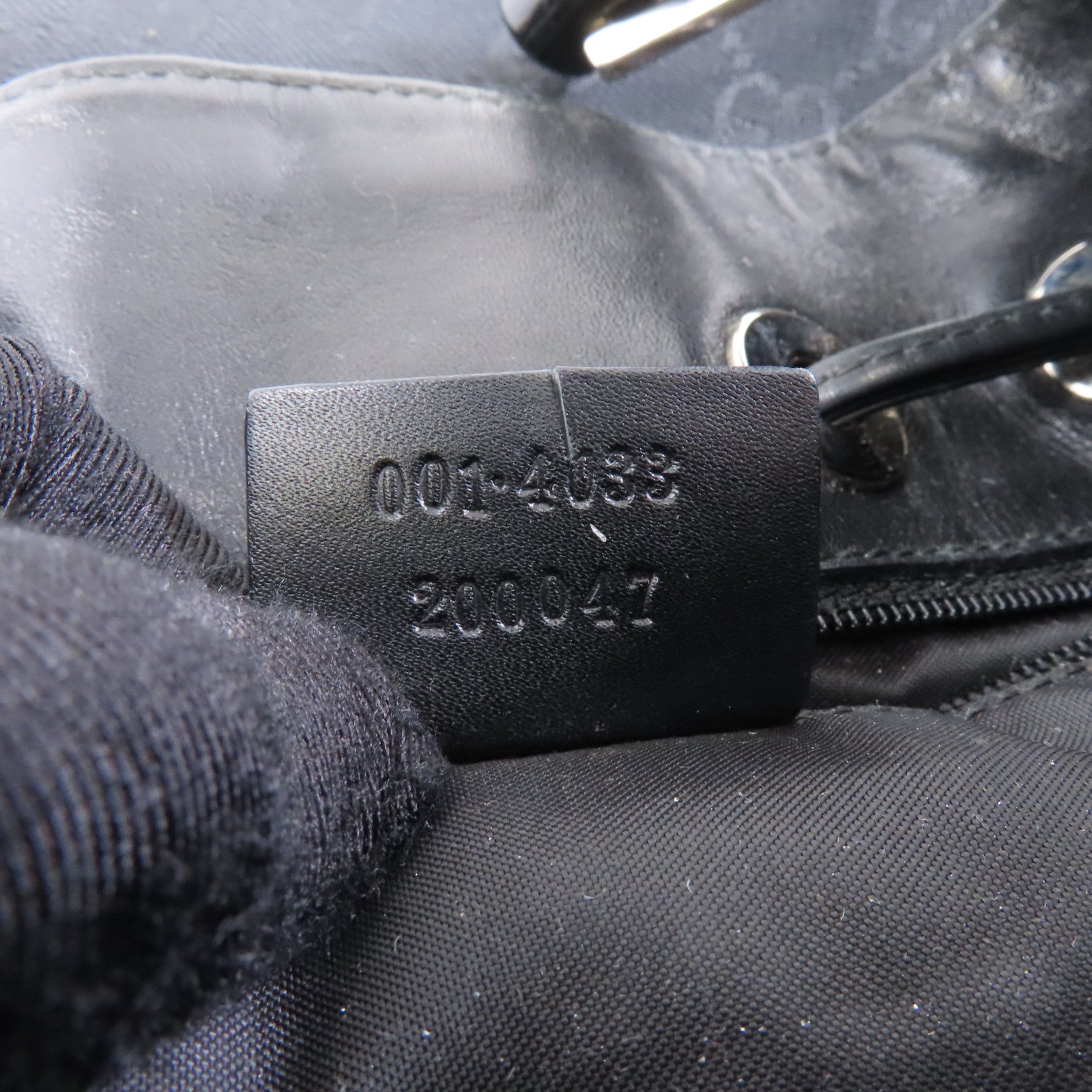 GUCCI 【激減優惠】帆布Shoulder Bag銀扣肩背袋