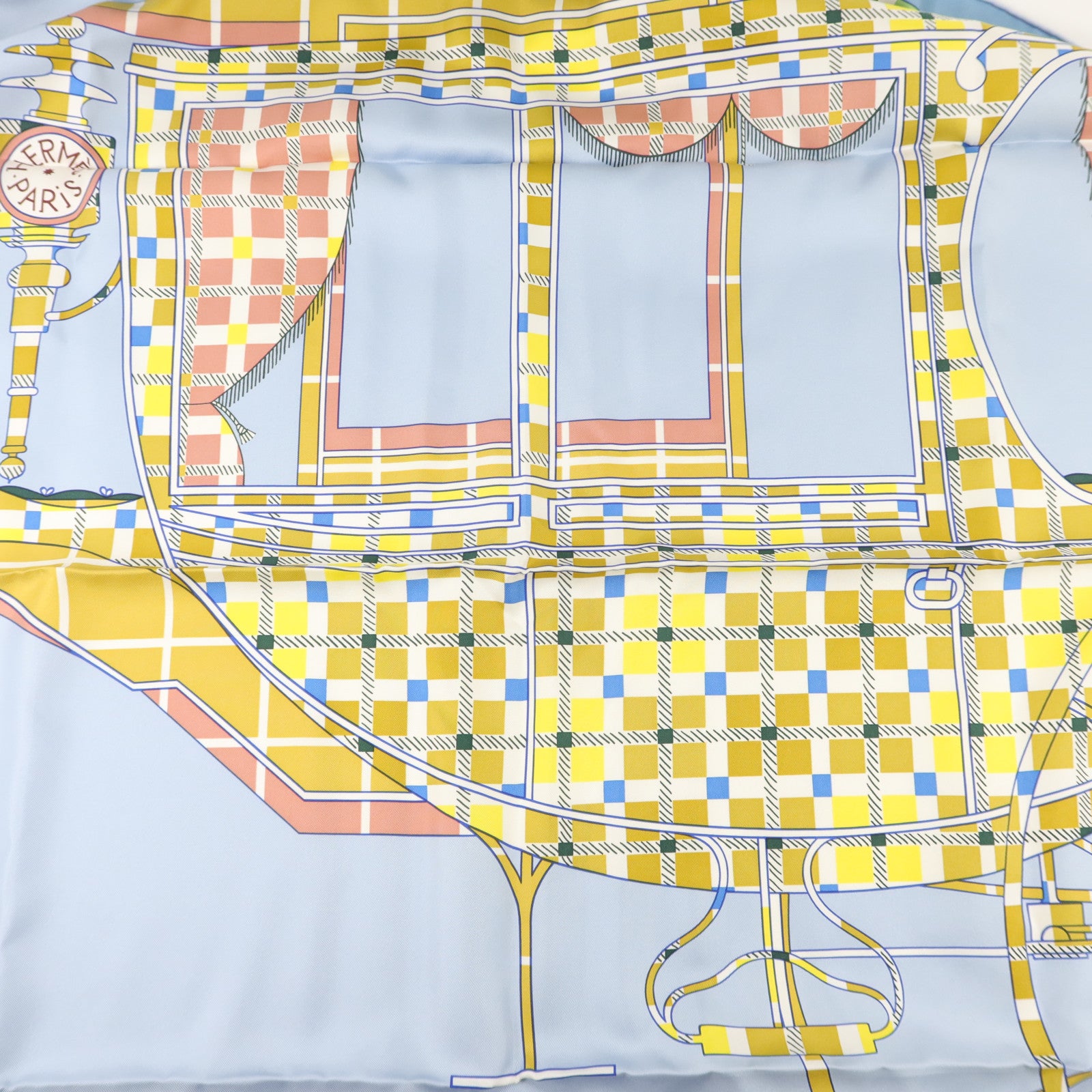 HERMES 絲質Scarf 90X90絲巾