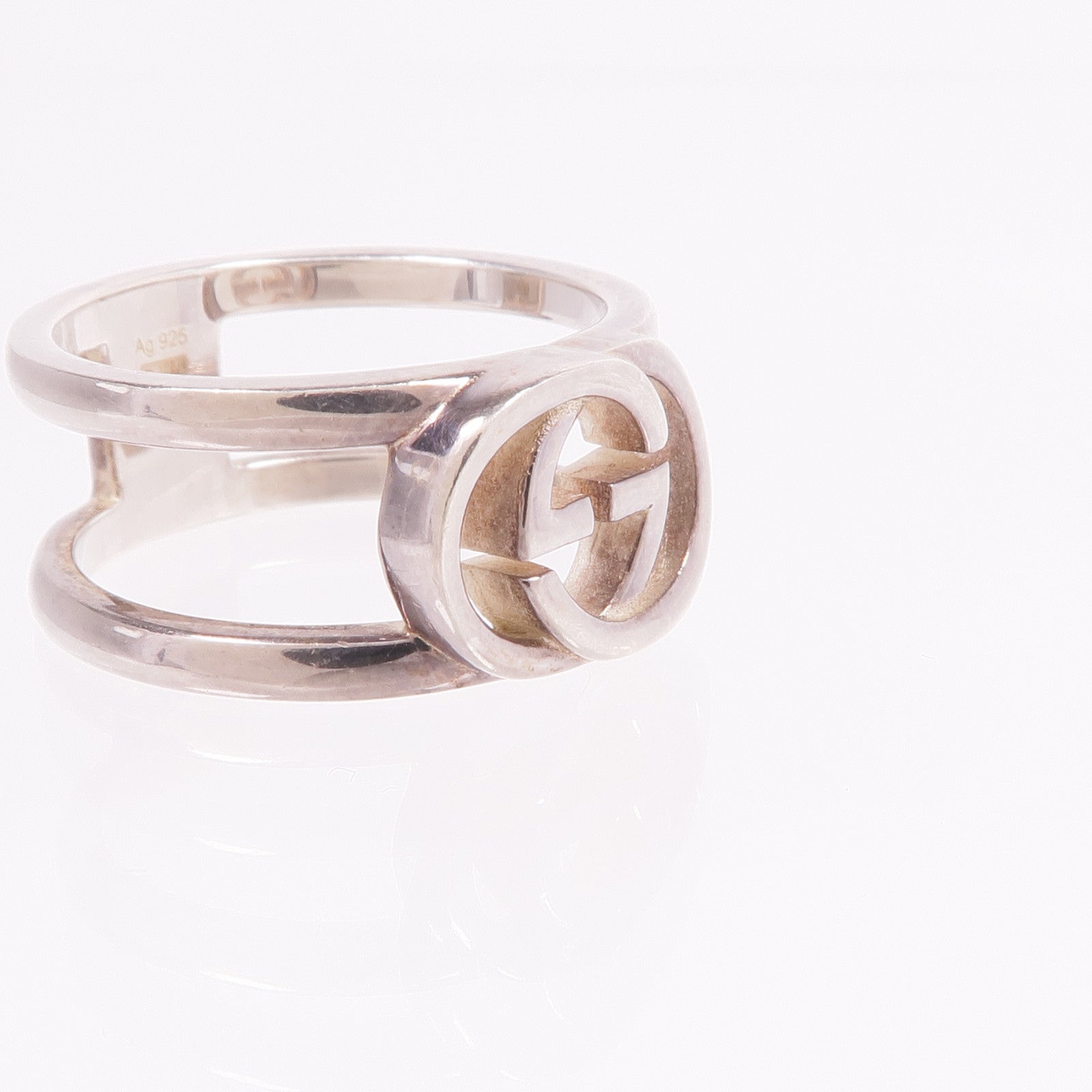 GUCCI 925純銀Ring戒指US#5.75