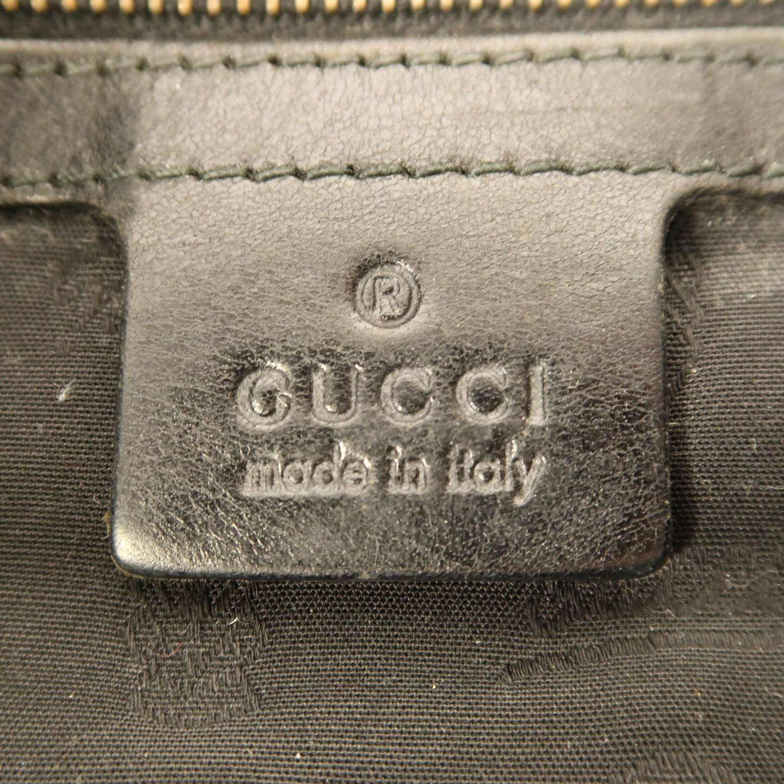 GUCCI PVC Shoulder Bag銀扣肩背袋