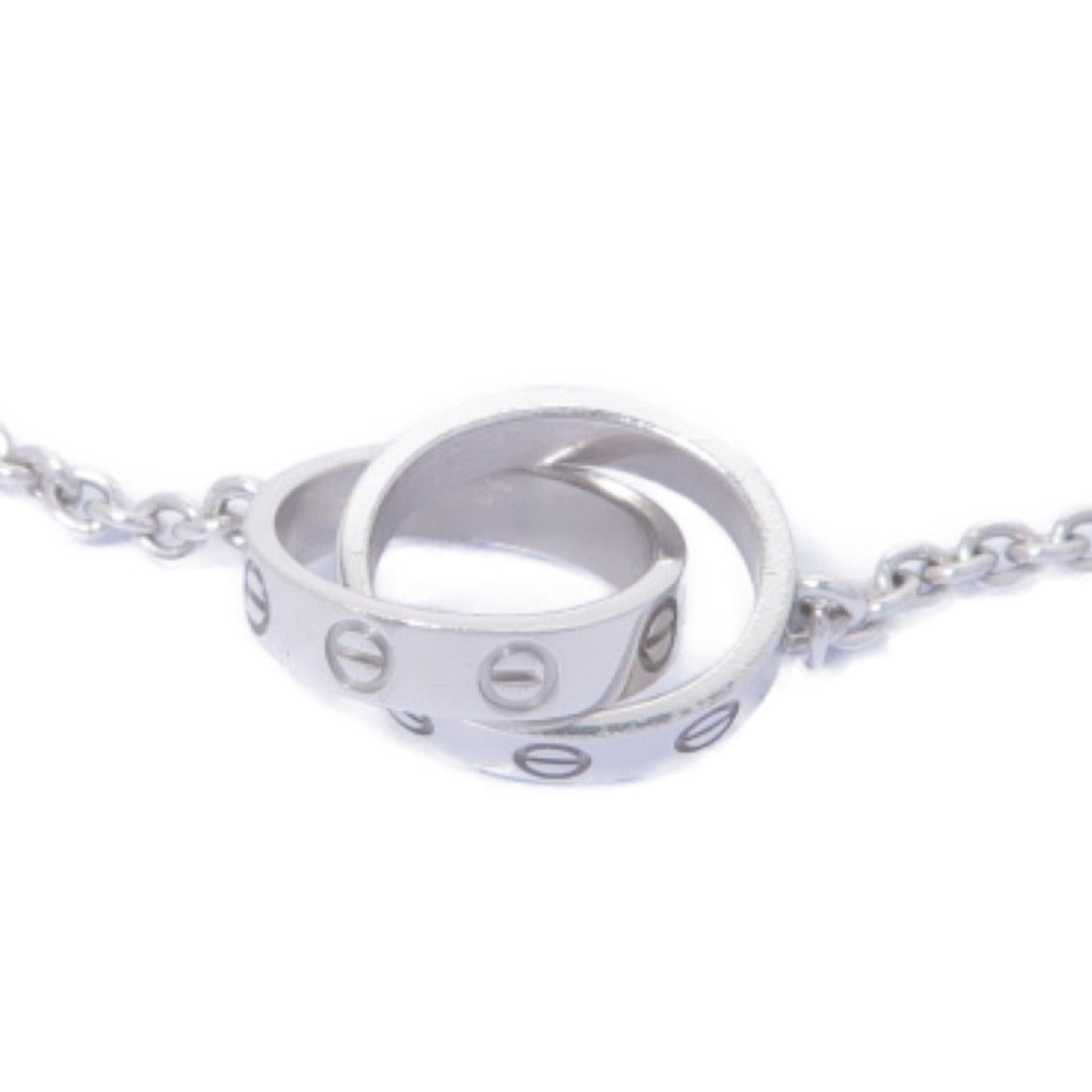 CARTIER 18K白金Baby Love Bracelet手鏈
