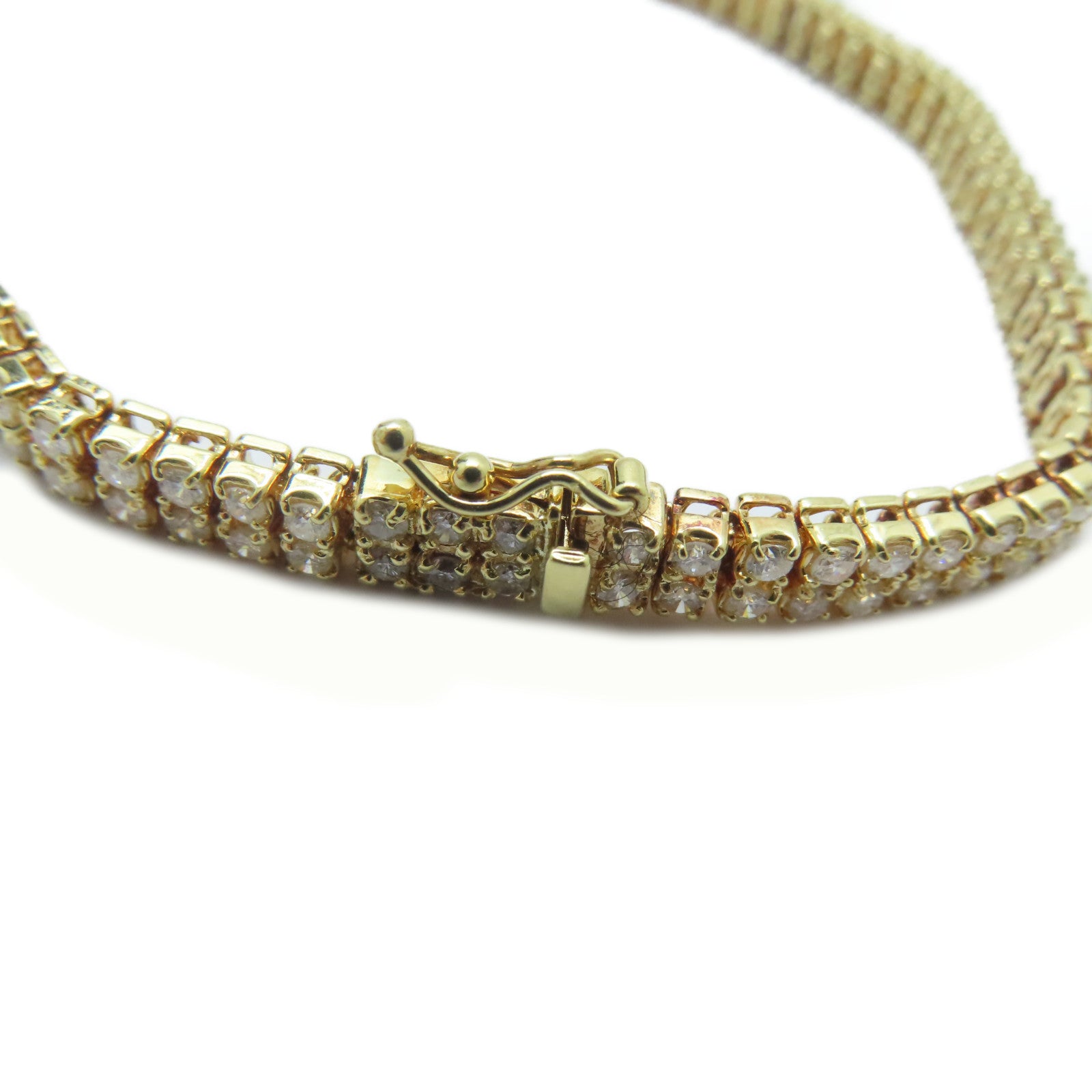 JEWELRY 18K黃金Diamond Bracelet 3.00ct鑽石手鏈