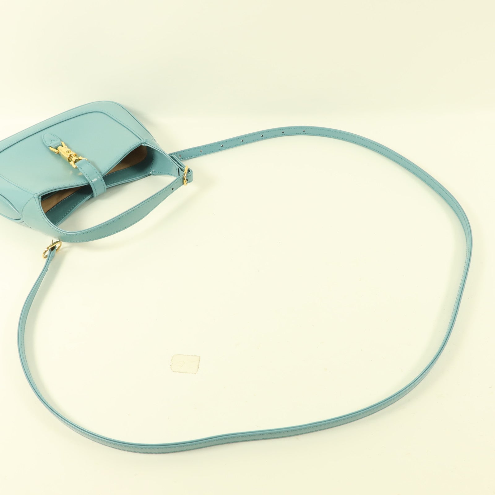 GUCCI 牛皮皮革Jackie 1961 Mini金扣手挽肩背兩用袋