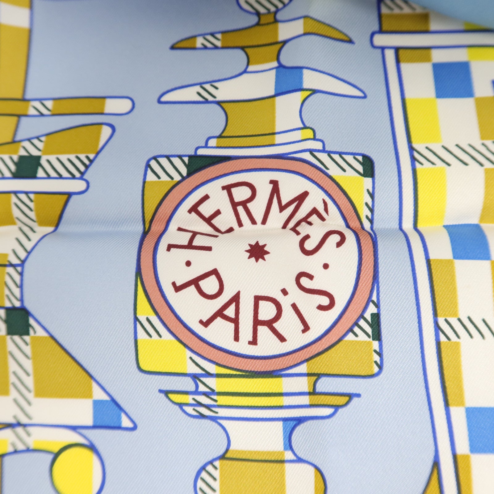 HERMES 絲質Scarf 90X90絲巾