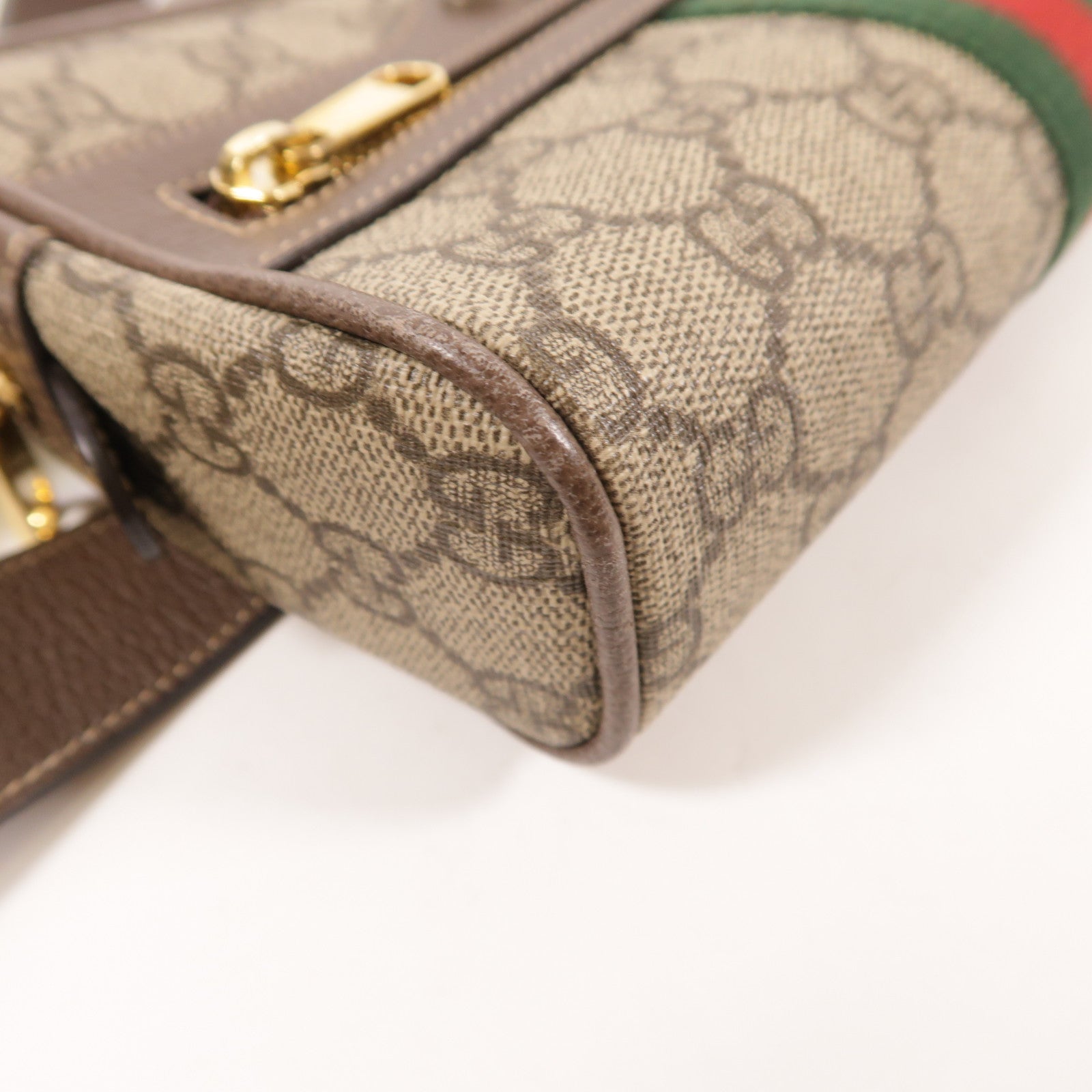 GUCCI 塗層帆布Ophidia Waist Bag金扣腰包