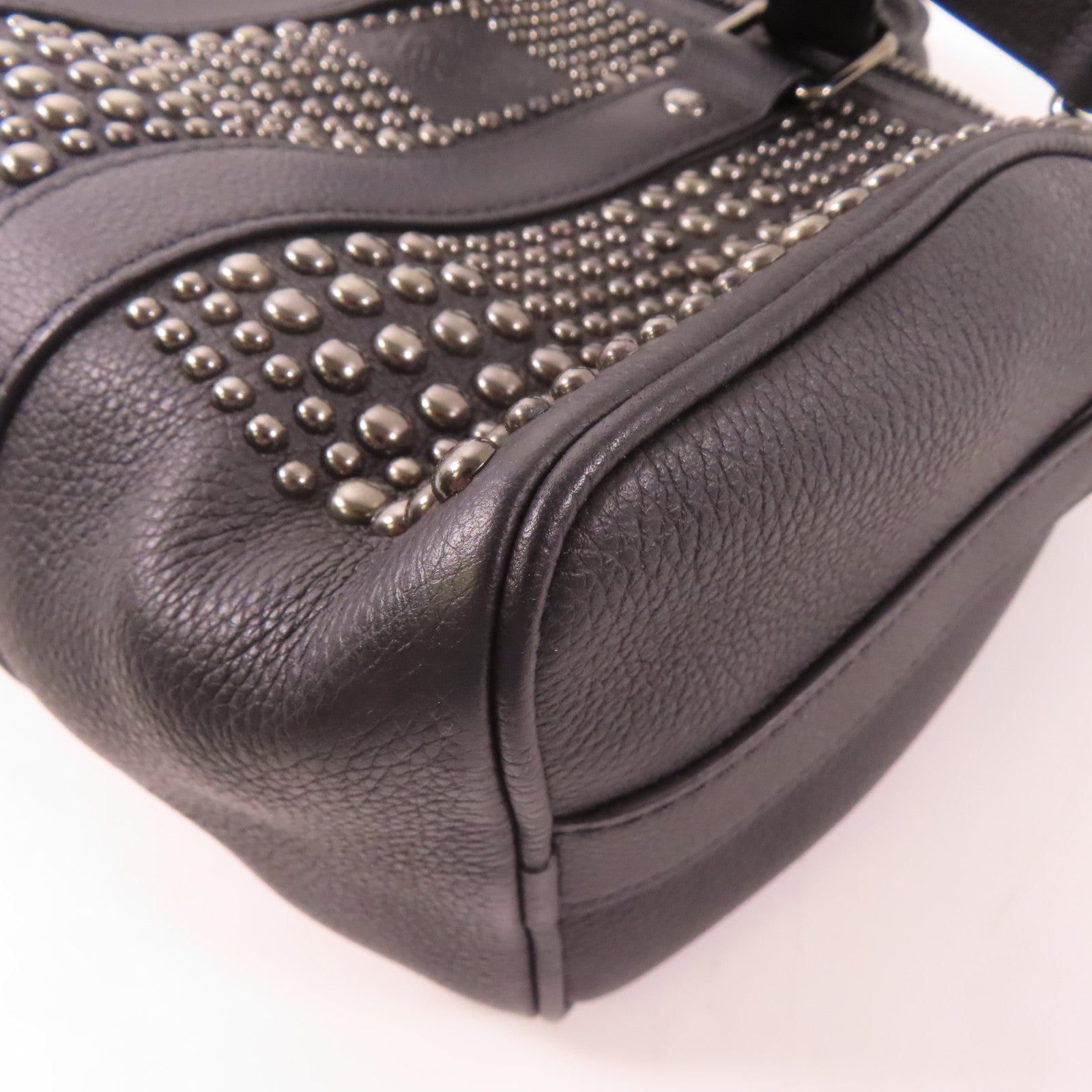 LOUIS VUITTON【激減優惠】 牛皮皮革Keepall Bandouliere 25手挽肩背兩用袋黑色