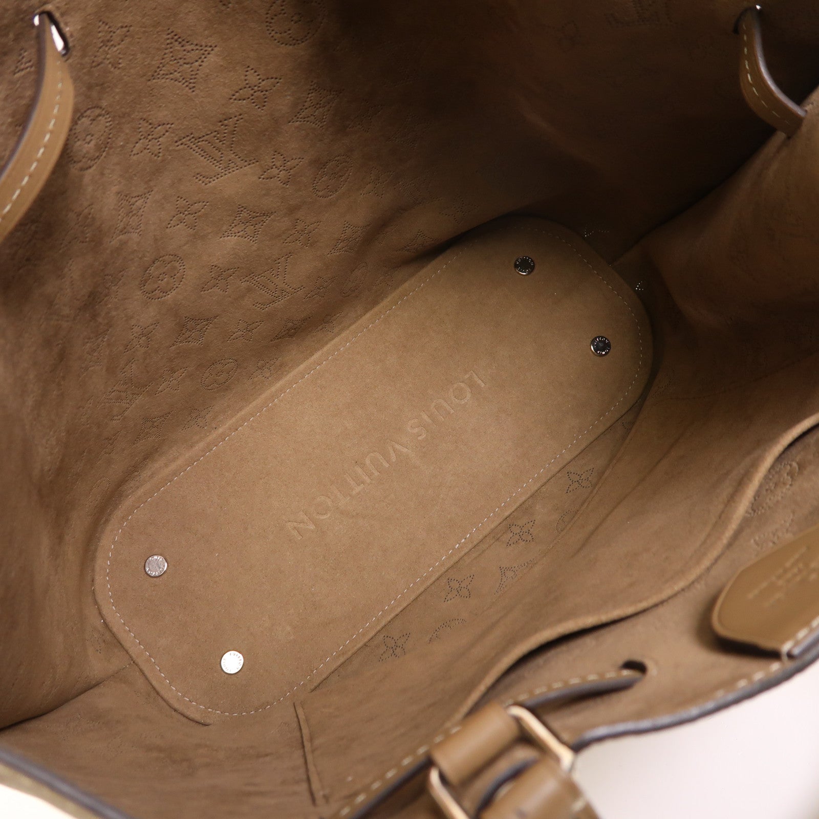 LOUIS VUITTON Mahina Girolata銀扣手挽肩背兩用袋