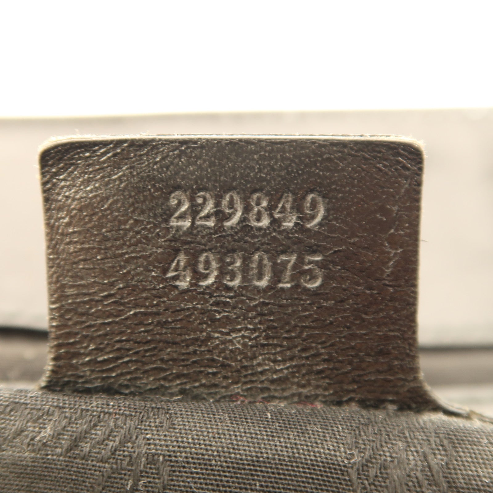 GUCCI PVC Shoulder Bag銀扣肩背袋