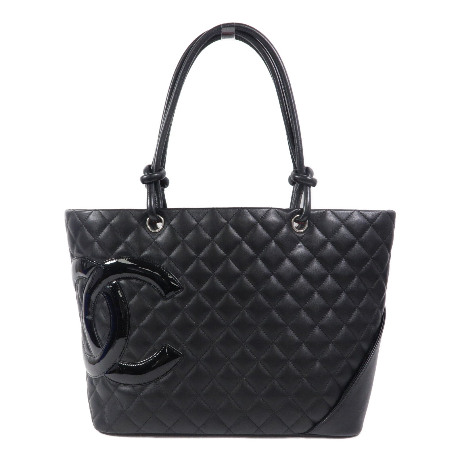 CHANEL 牛皮皮革Cambon Tote肩背袋