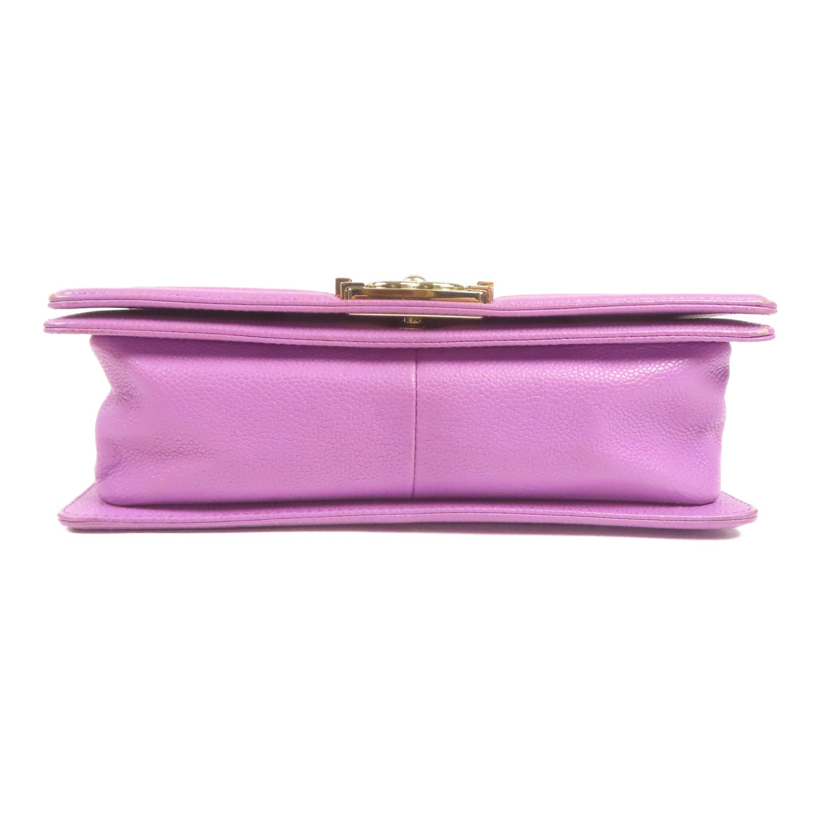 CHANEL 牛皮皮革Boy Chanel金扣鏈帶肩背袋