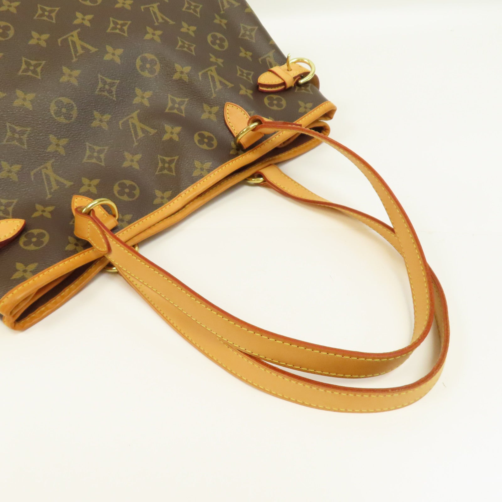 LOUIS VUITTON Monogram Batignolles Horizontal金扣肩背袋啡色