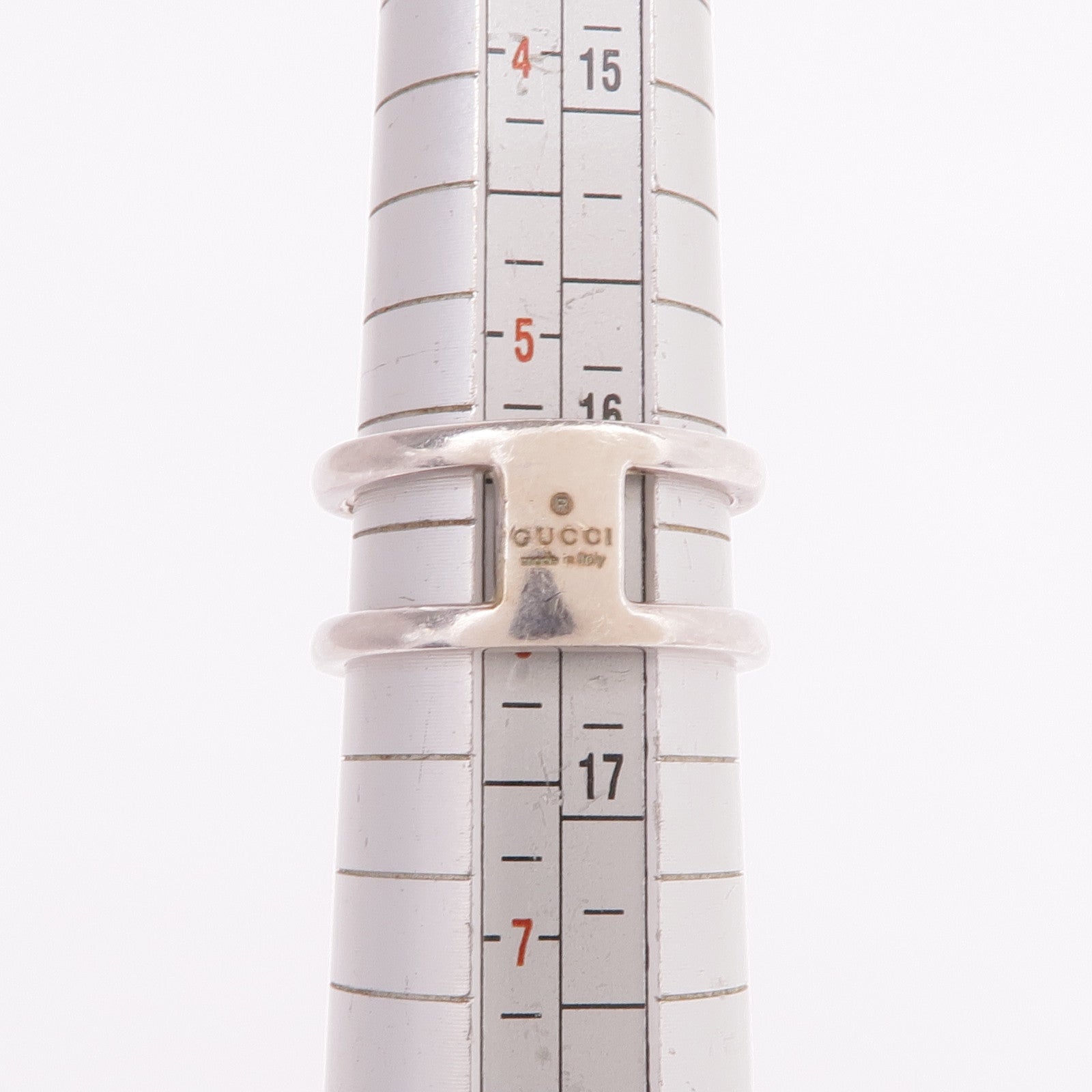 GUCCI 925純銀Ring戒指US#5.75