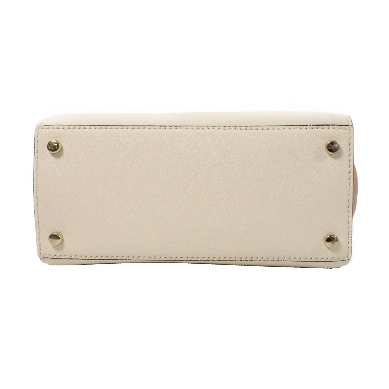 Kate Spade 牛皮皮革2 Way Shoulder Bag金扣手挽肩背兩用袋黑色/白色