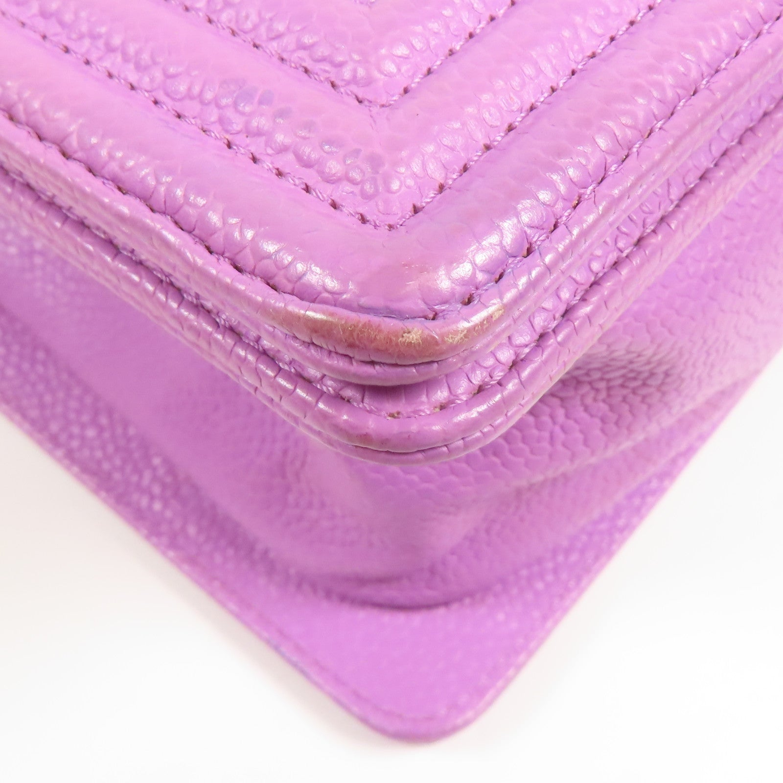 CHANEL 牛皮皮革Boy Chanel金扣鏈帶肩背袋