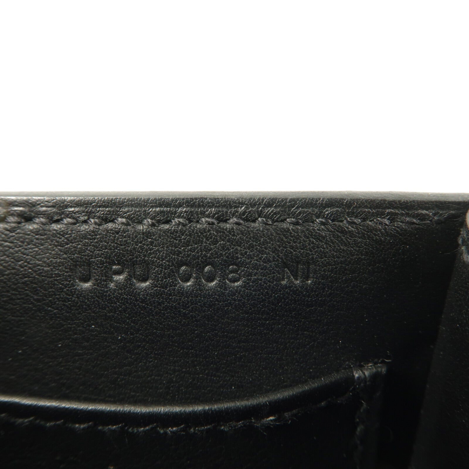 HERMES Chevre皮革Geta肩背袋Noir