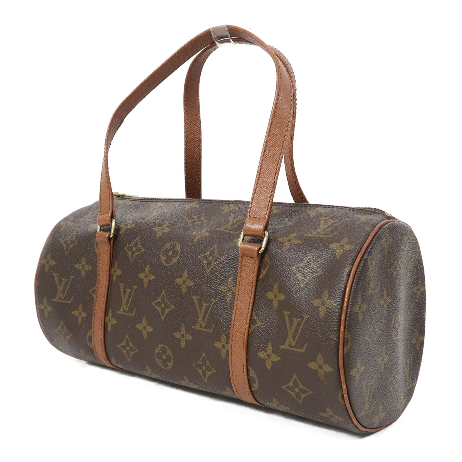 LOUIS VUITTON 【激減優惠】Monogram Papillon 30金扣肩背袋啡色