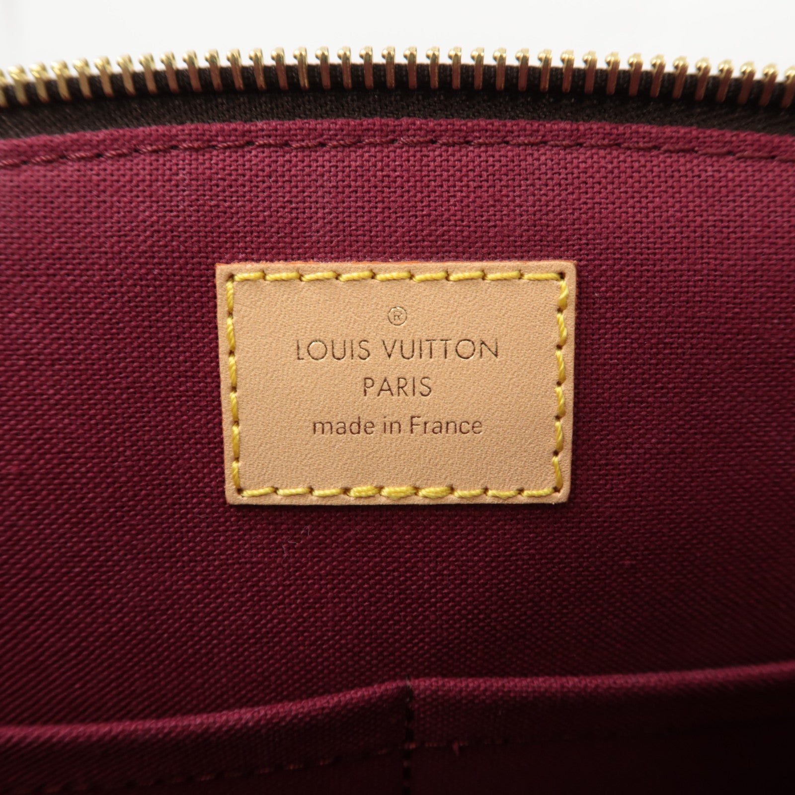 LOUIS VUITTON Monogram Petit Palais金扣手挽肩背兩用袋棕色