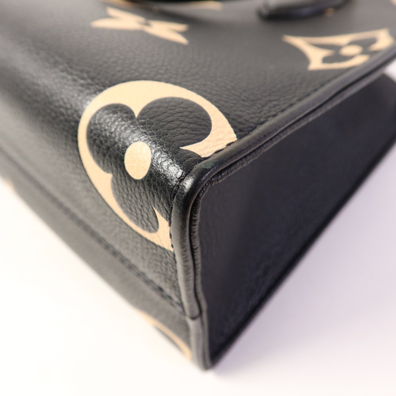 LOUIS VUITTON Monogram Empreinte On The Go PM金扣手挽肩背兩用袋