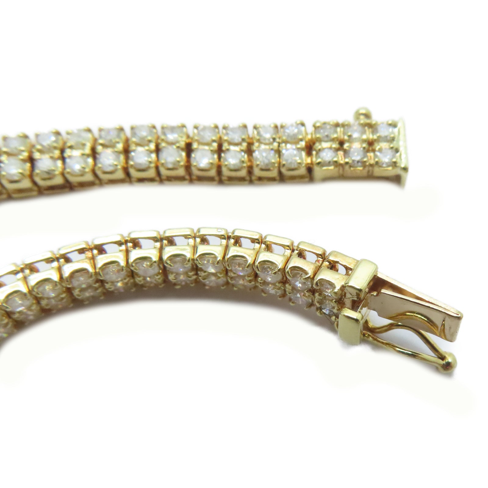 JEWELRY 18K黃金Diamond Bracelet 3.00ct鑽石手鏈