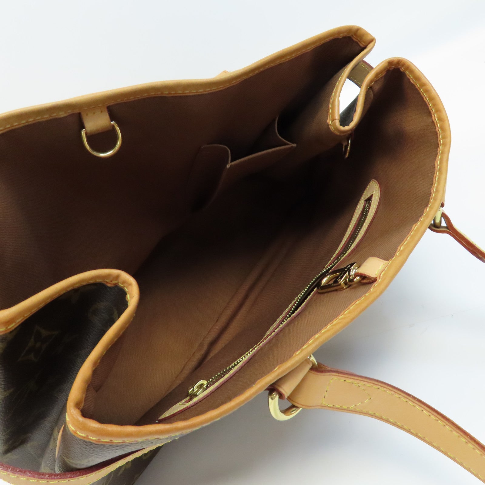 LOUIS VUITTON Monogram Batignolles Horizontal金扣肩背袋啡色
