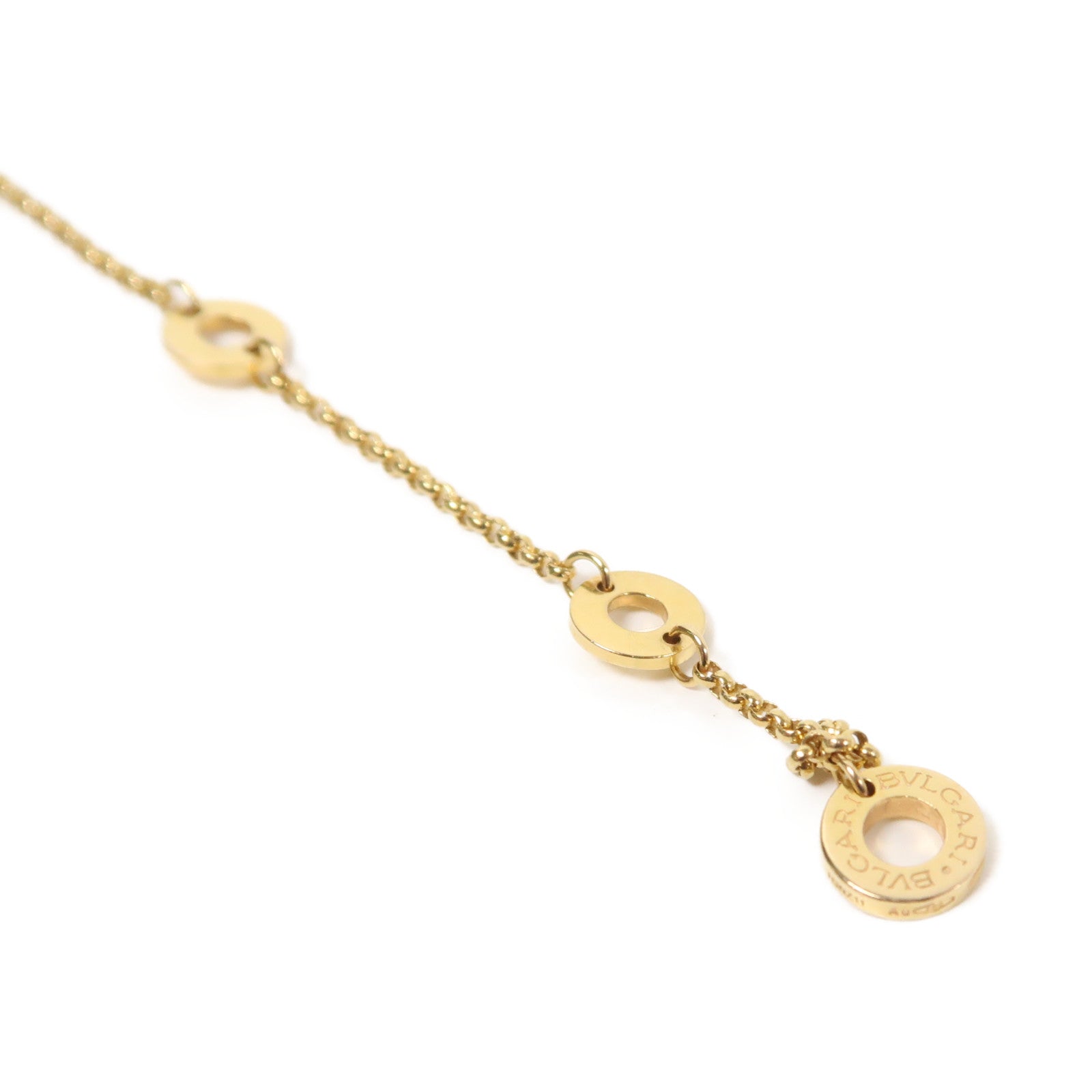 BVLGARI 18K玫瑰金B-zero1 Necklace項鍊