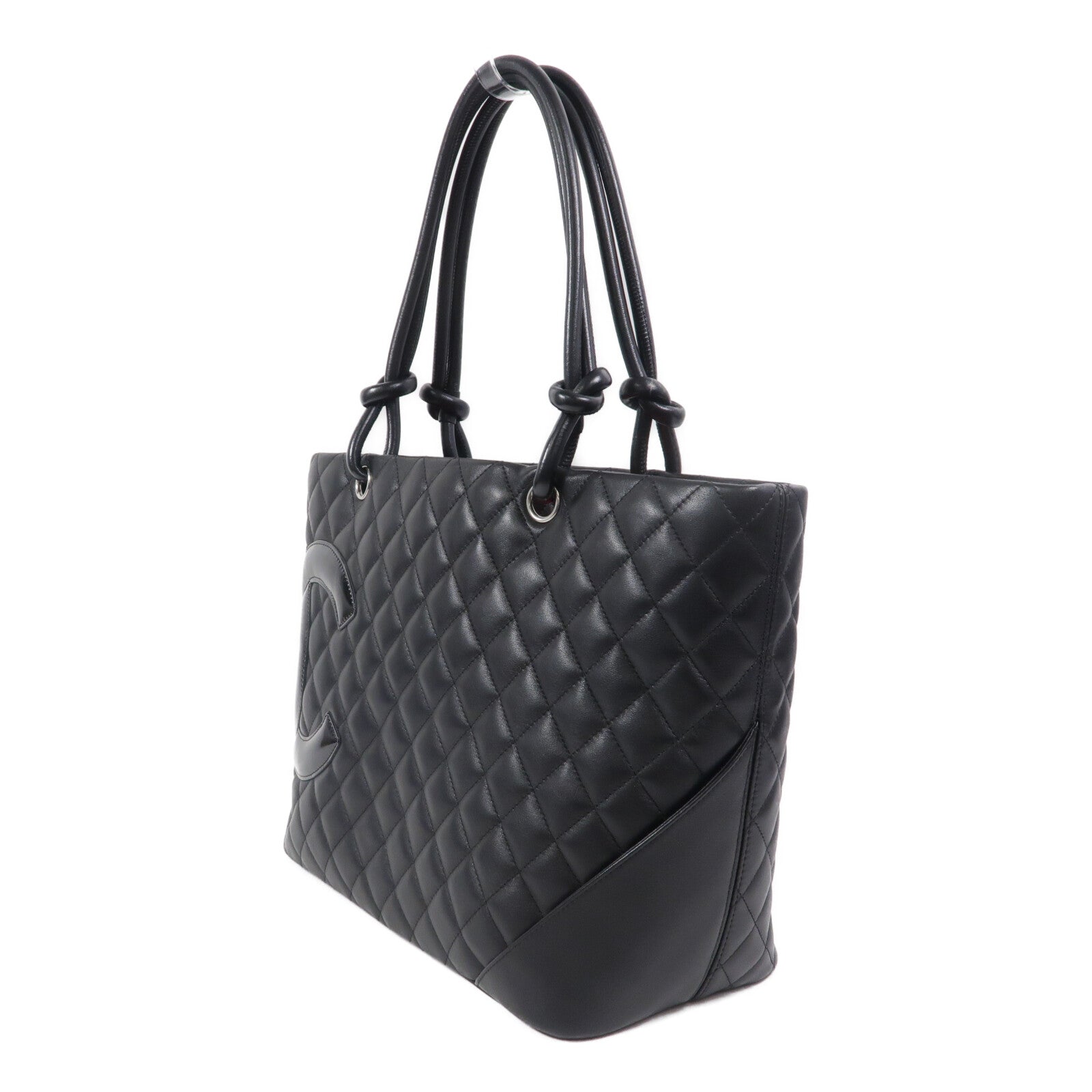 CHANEL 牛皮皮革Cambon Tote肩背袋
