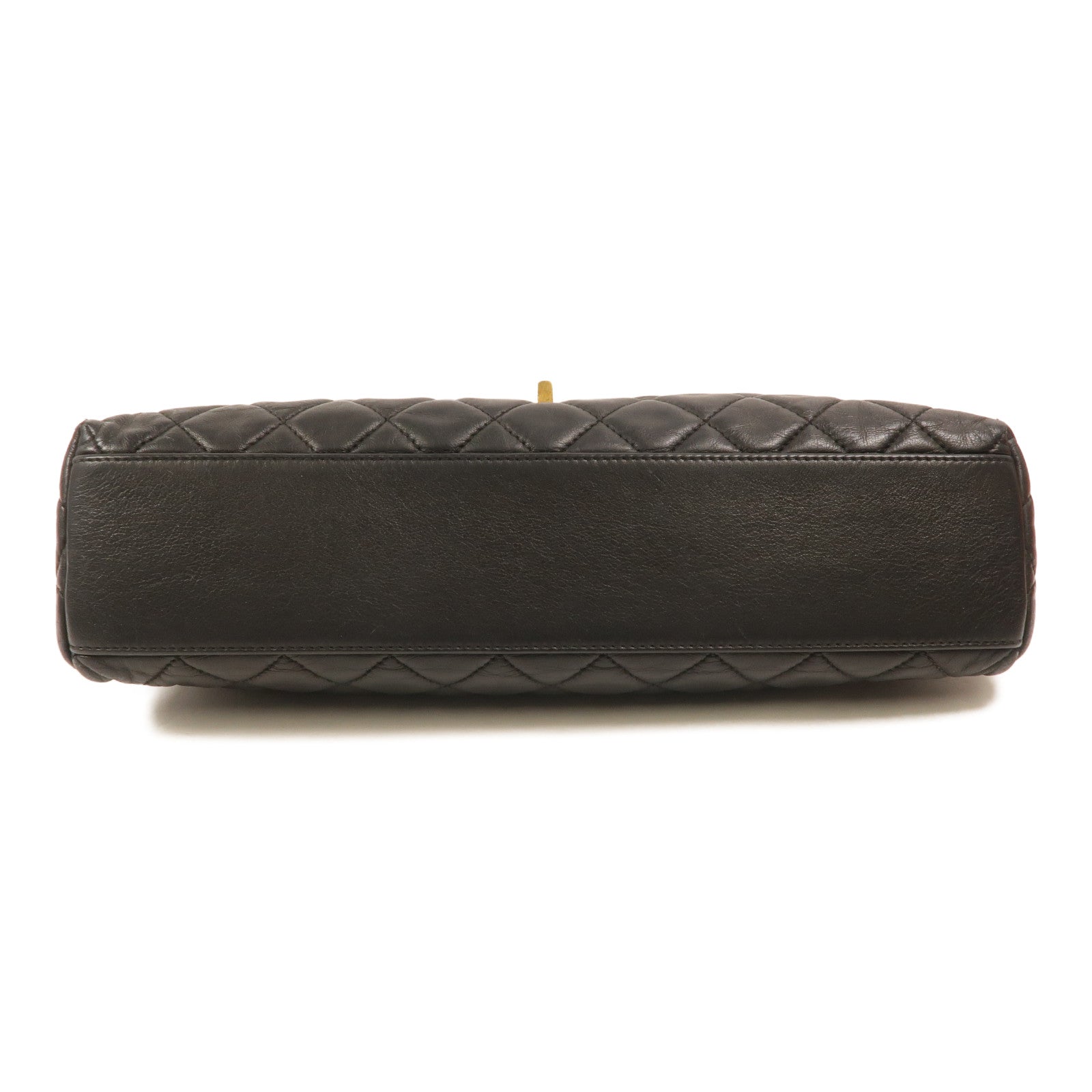 CHANEL 牛皮皮革2.55 East West Mademoiselle鏈帶肩背袋