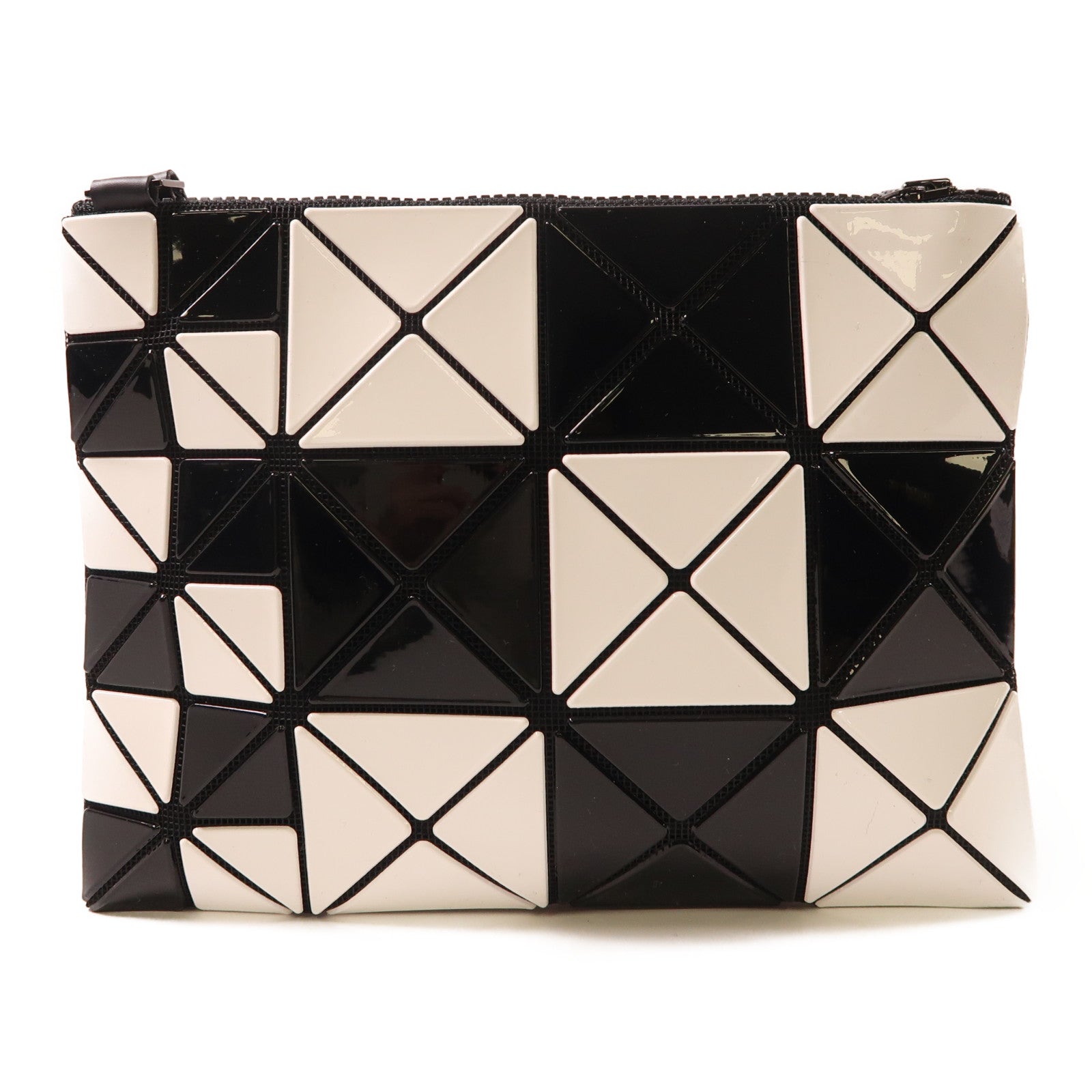 ISSEY MIYAKE PVC Bao Bao Shoulder Bag肩背袋黑色/白色