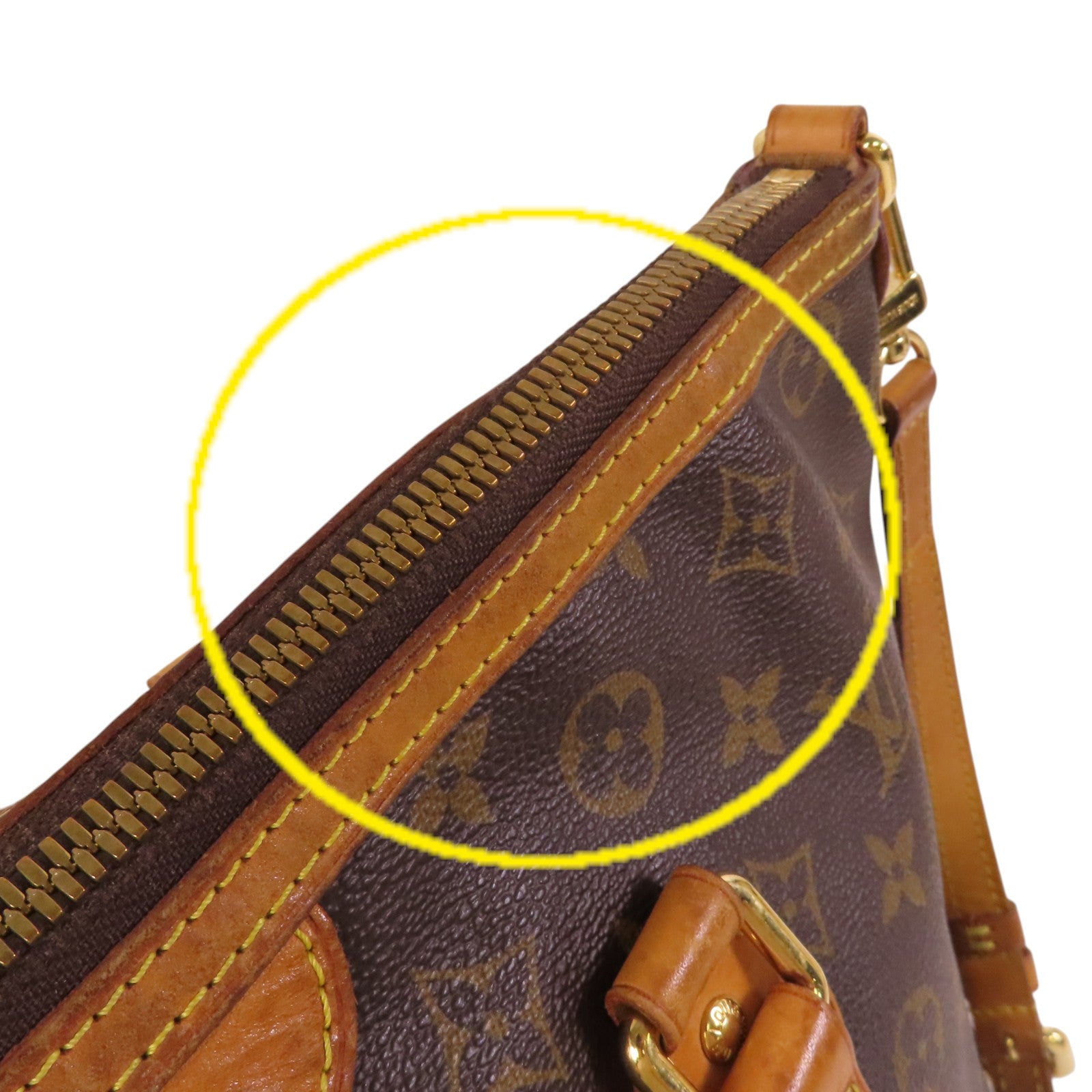 LOUIS VUITTON Monogram Palermo PM金扣手挽肩背兩用袋