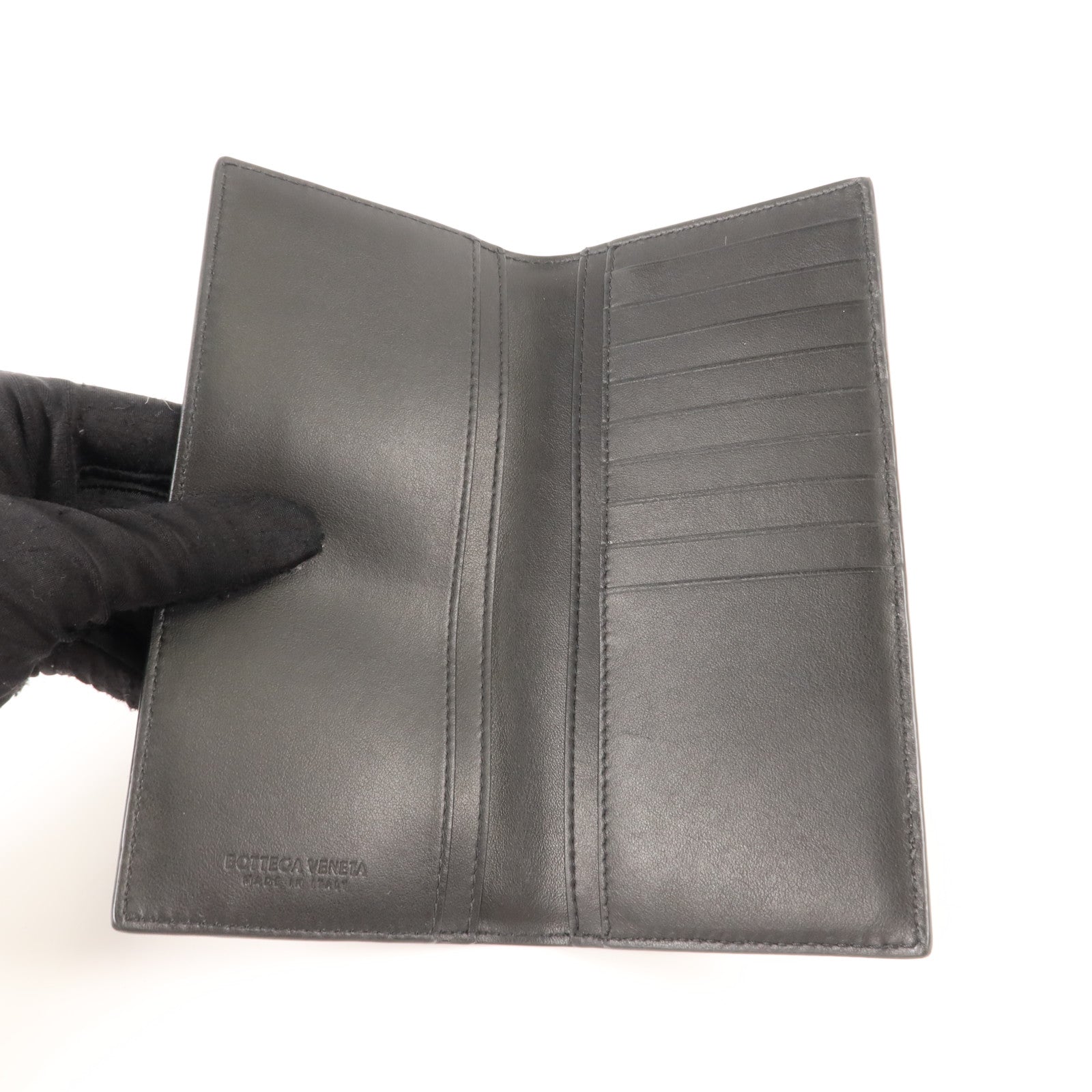 BOTTEGA VENETA 牛皮皮革Long Bifold Wallet長錢包