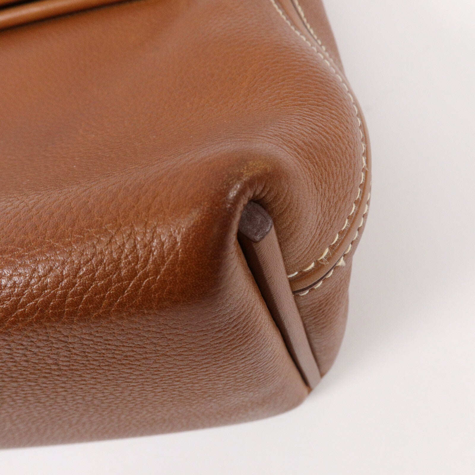 HERMES Barenia皮革24/24 29cm手挽肩背兩用袋Gold