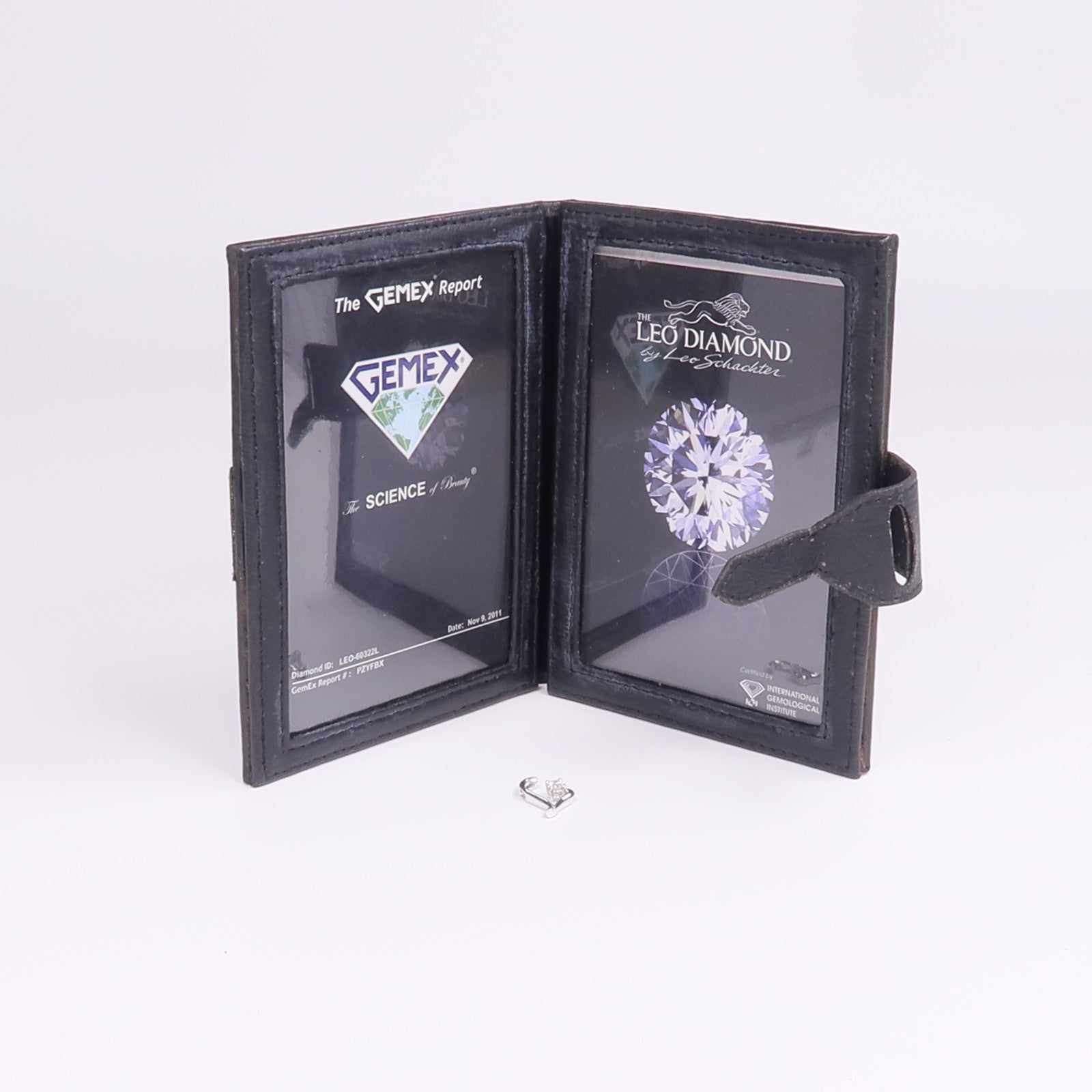 JEWELRY 18K白金Diamond Pendant Top鑽石吊墜