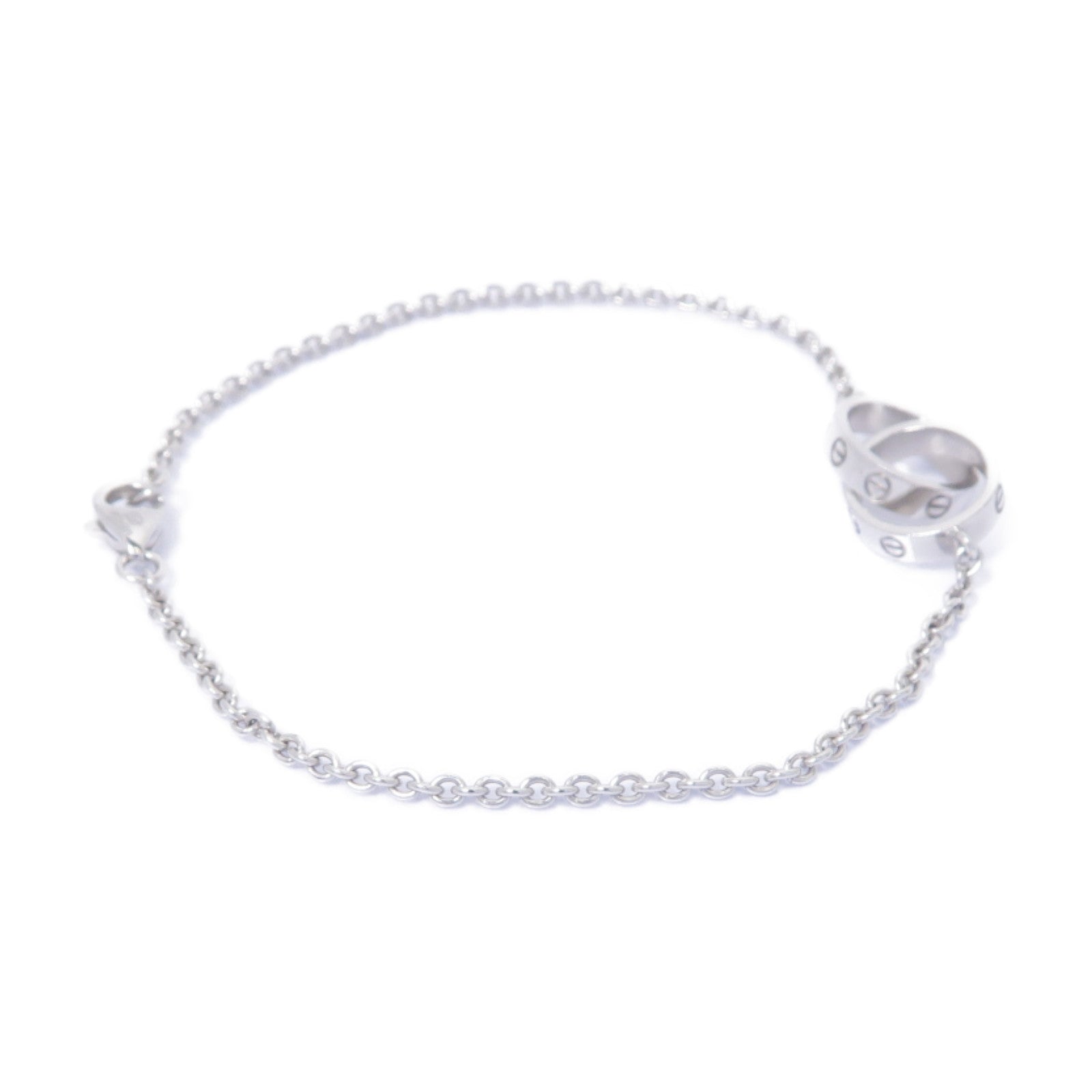 CARTIER 18K白金Baby Love Bracelet手鏈