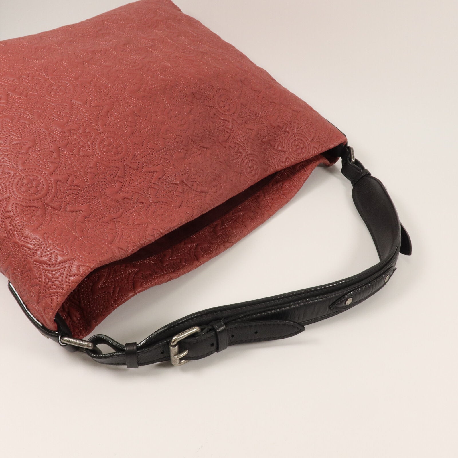 LOUIS VUITTON 羊皮皮革Antheia Hobo PM肩背袋