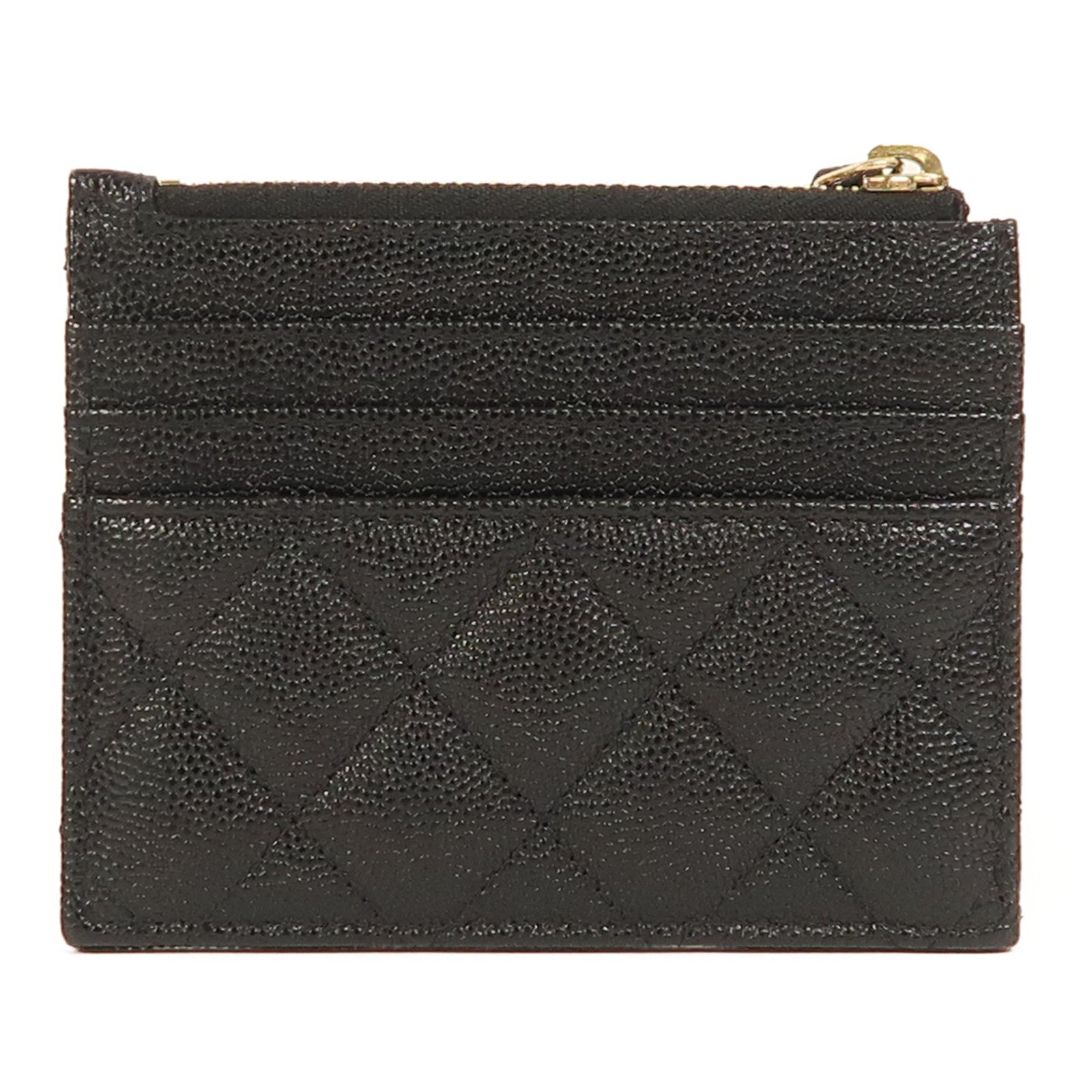 CHANEL 牛皮皮革Card Case金扣卡片套