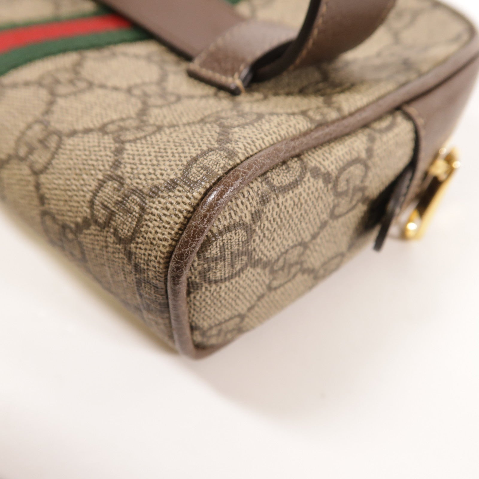 GUCCI 塗層帆布Ophidia Waist Bag金扣腰包