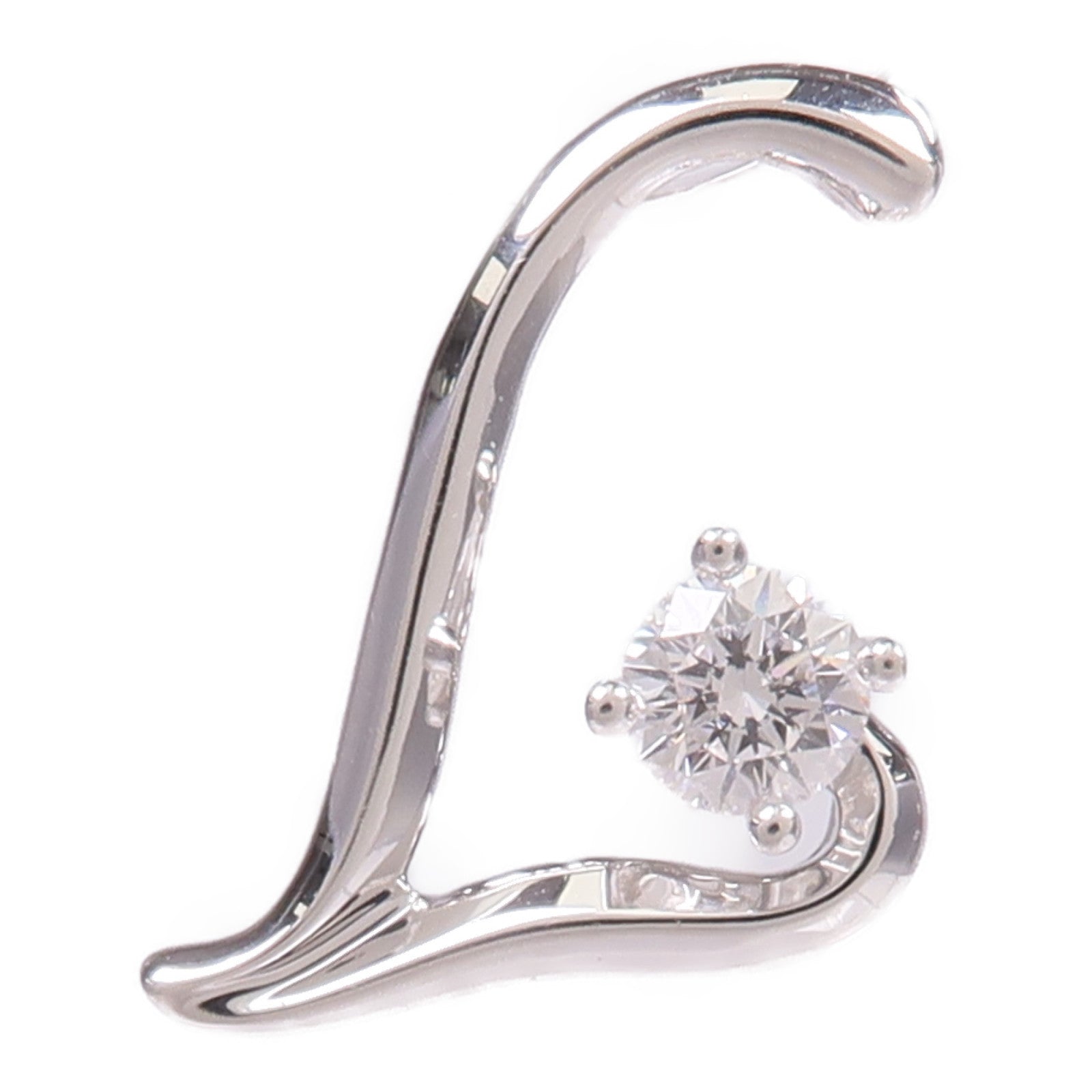 JEWELRY 18K白金Diamond Pendant Top鑽石吊墜