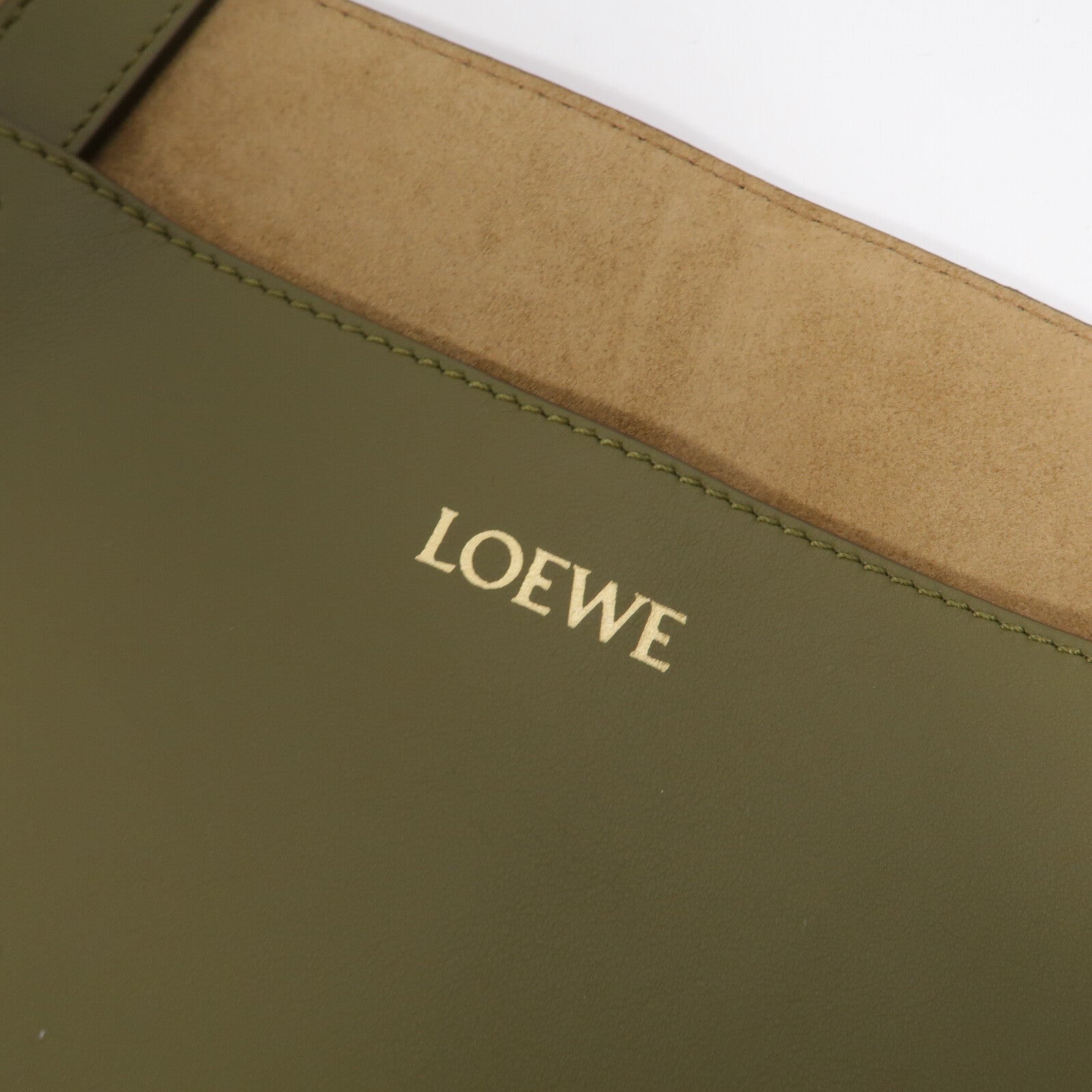 LOEWE 牛皮皮革Puzzle Fold Tote XL肩背袋