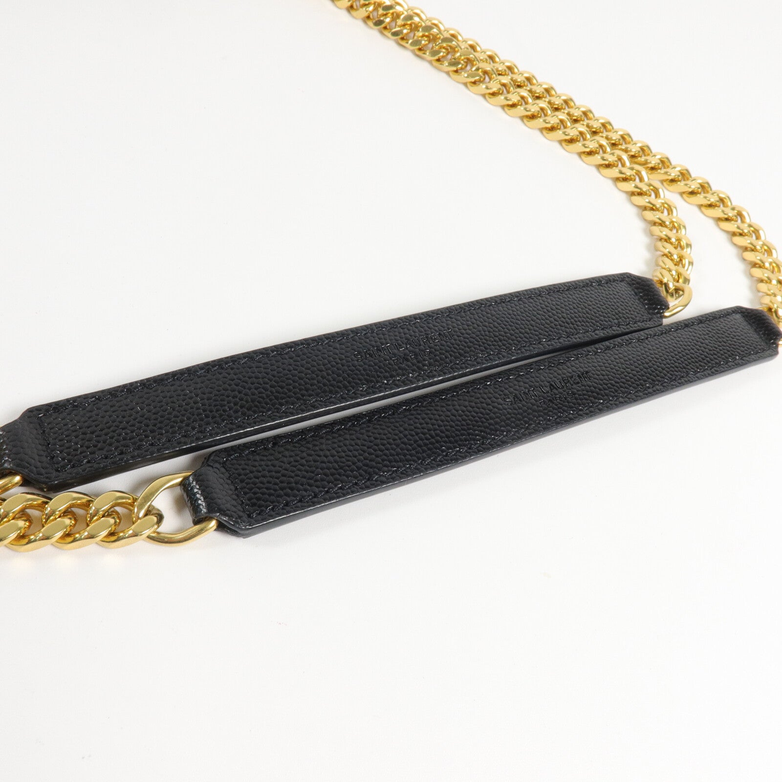 SAINT LAURENT 牛皮皮革Envelope Medium鏈帶肩背袋