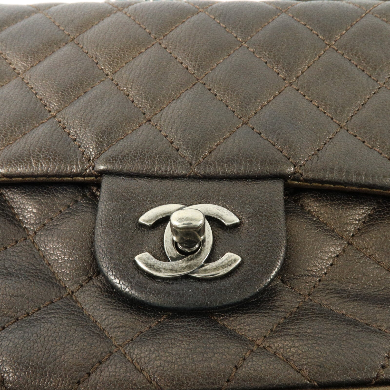 CHANEL 牛皮皮革Shoulder Bag鏈帶肩背袋