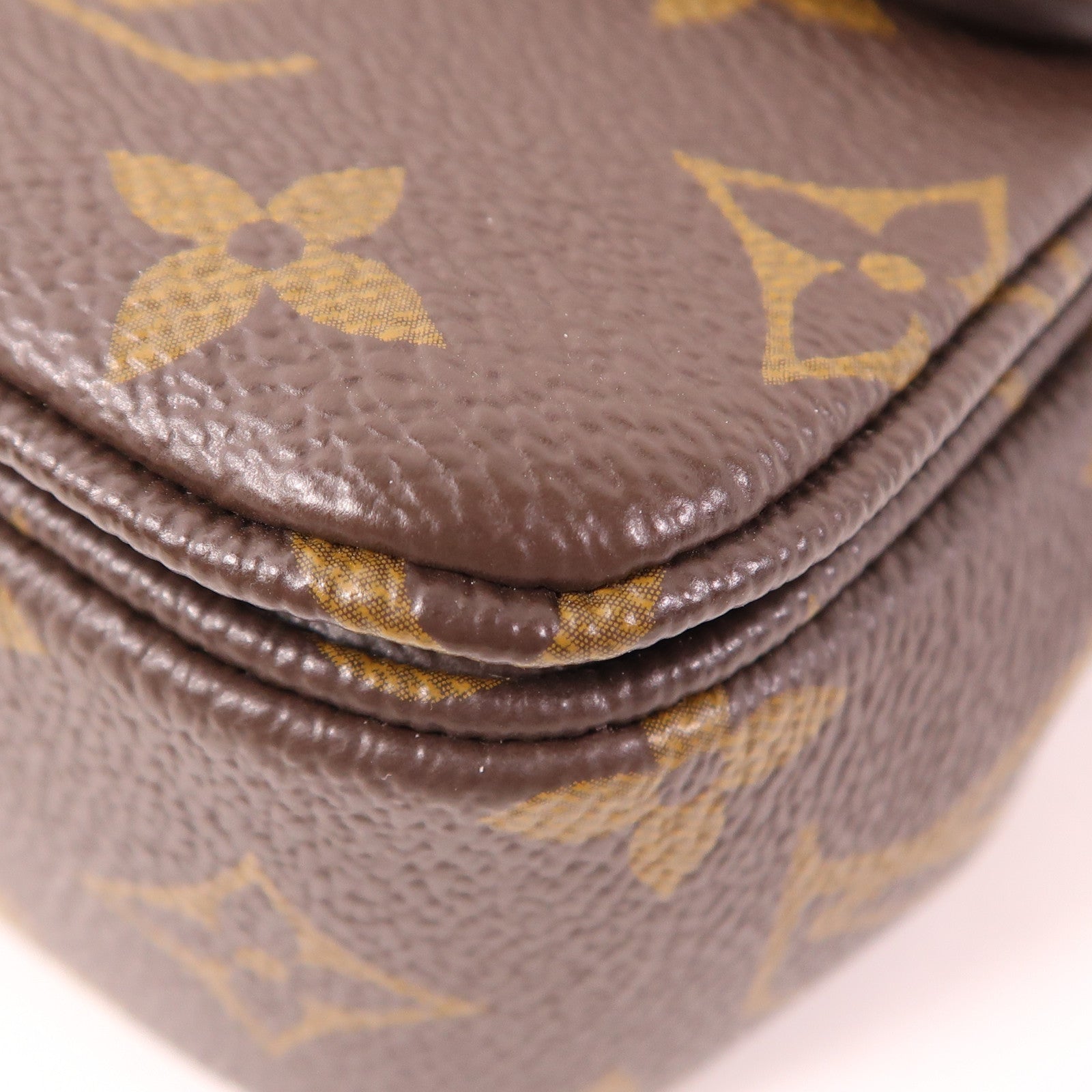 LOUIS VUITTON Monogram Marceau金扣鏈帶肩背袋