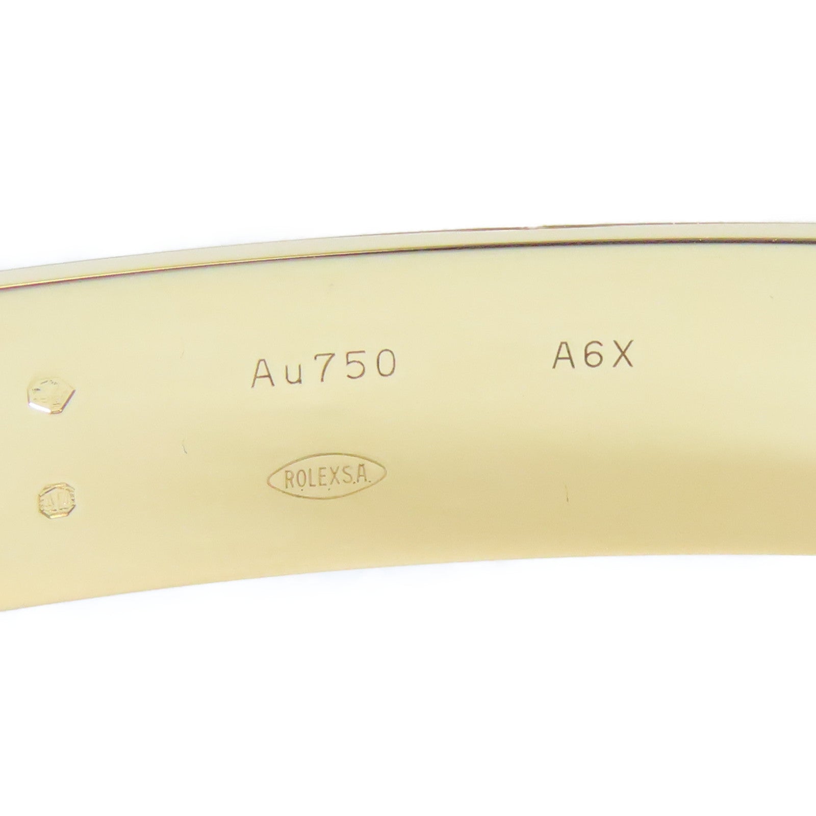 ROLEX Yacht Master 18K黃金/皮革帶手錶自動機芯黑色